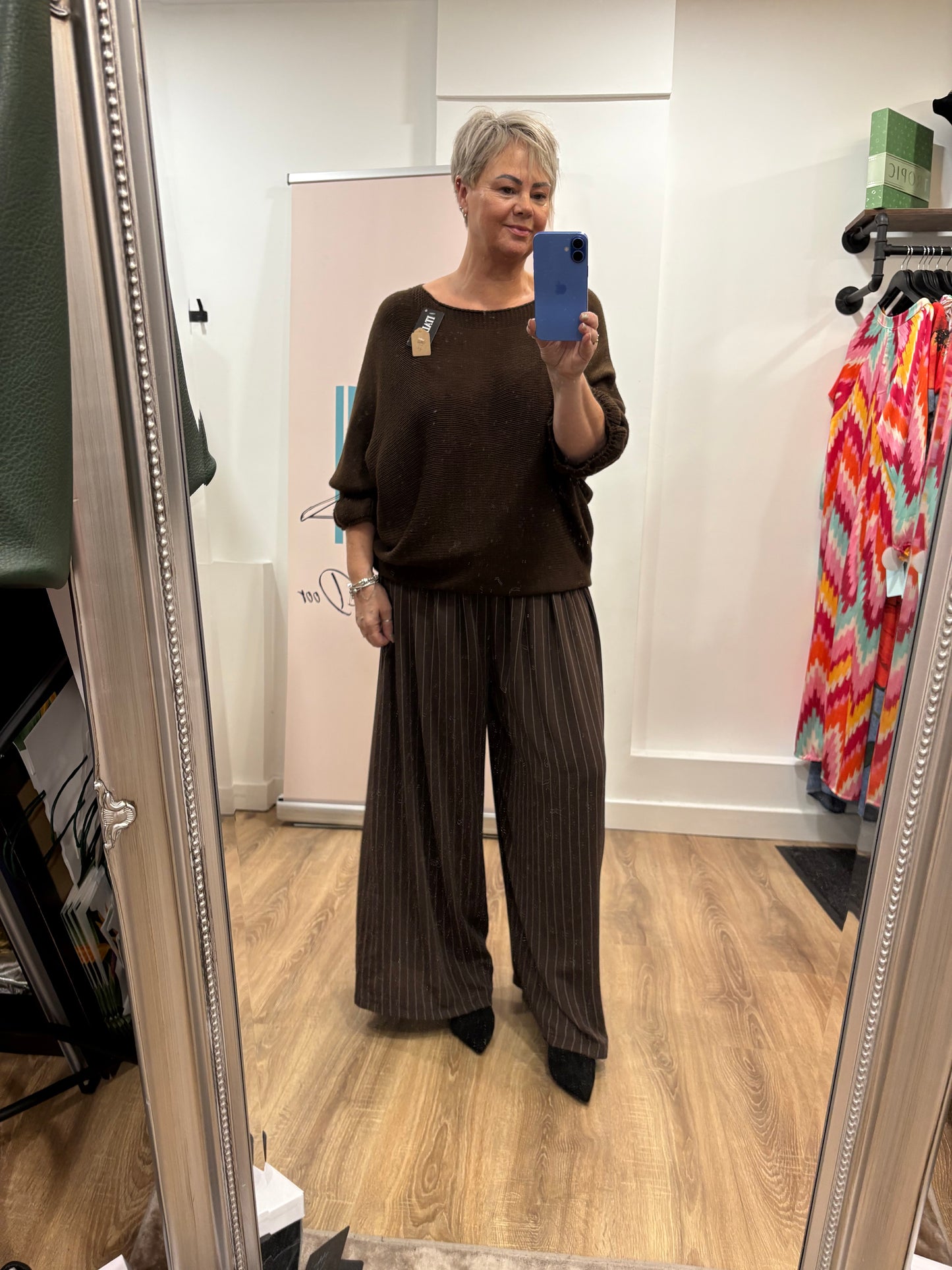 Lightweight Frill Sleeve Jumper