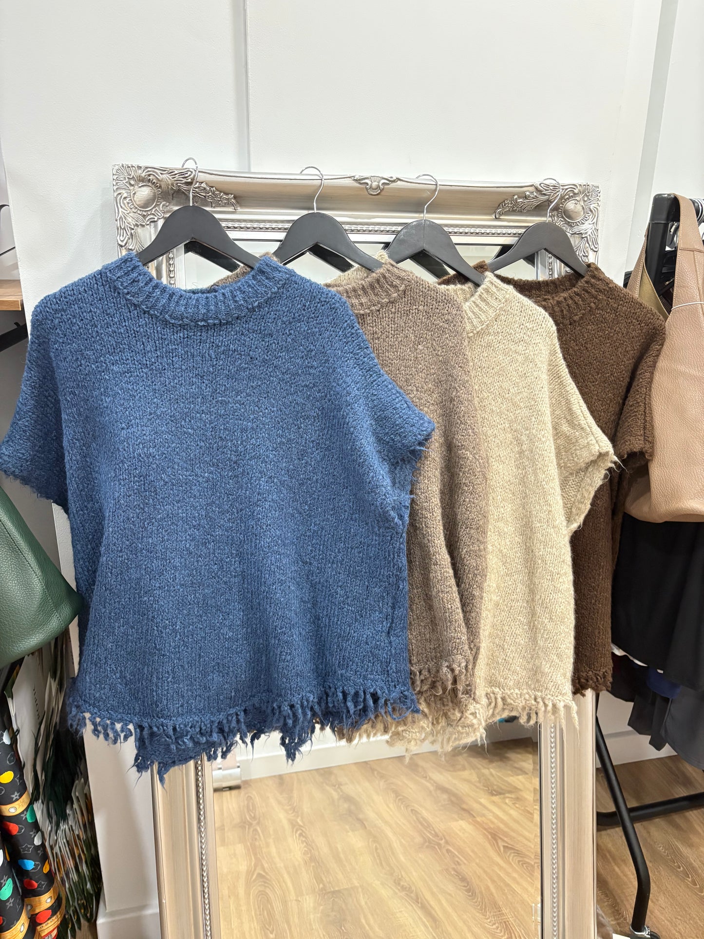 Tassel Knitted Tank Top