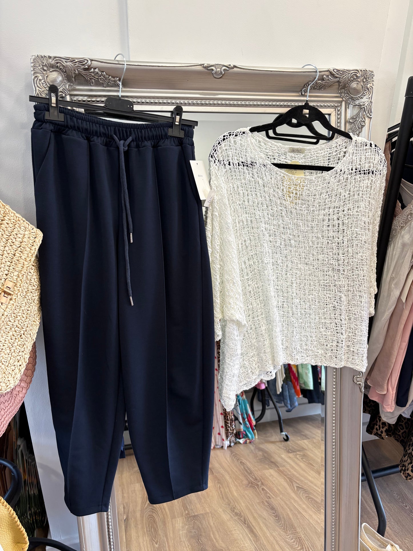 Lightweight Crochet knit Jumper