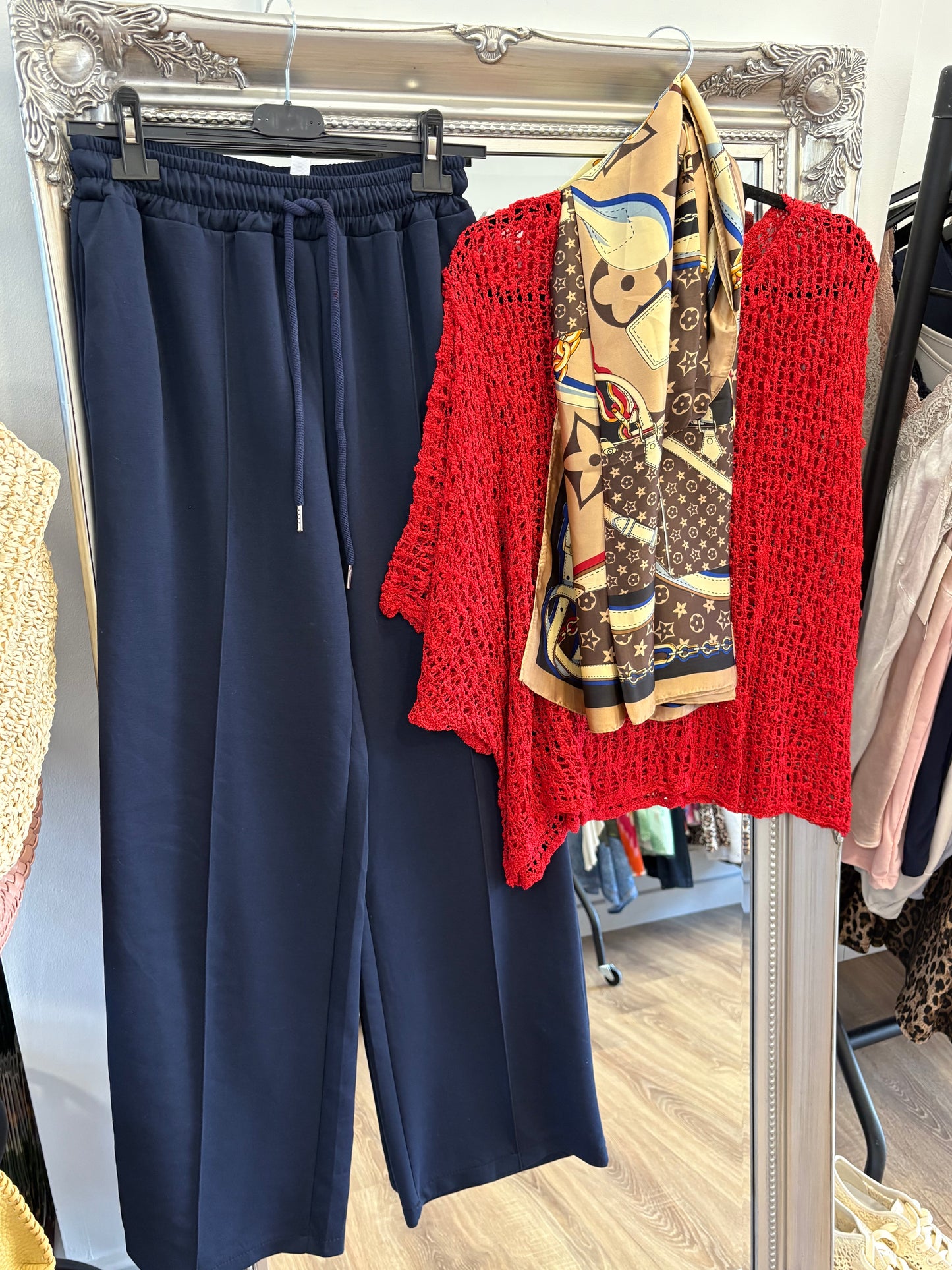 Lightweight Crochet knit Jumper