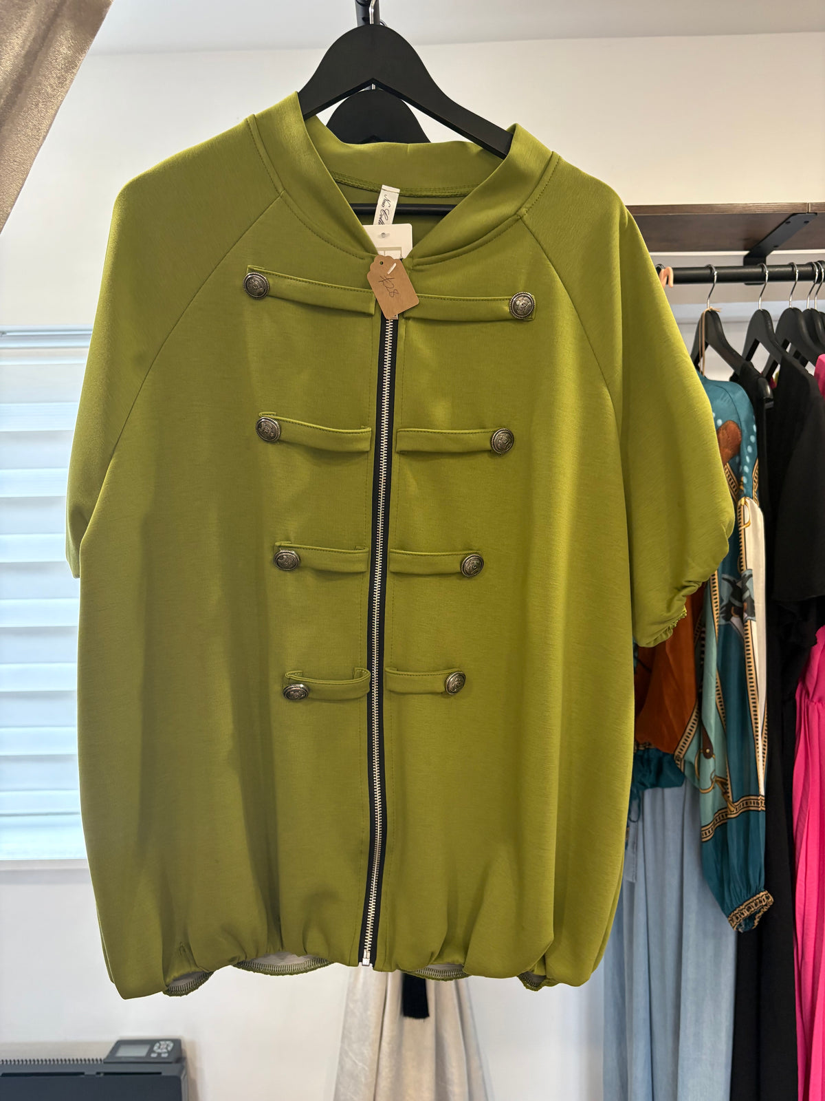 Short Sleeve, Military Jacket