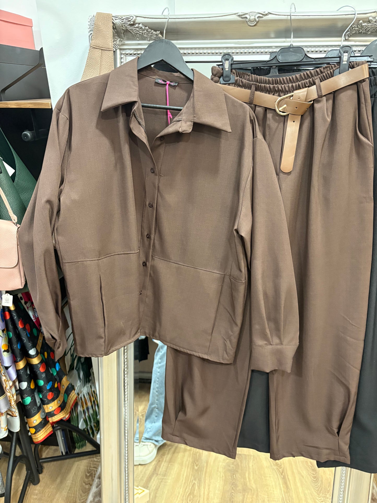 Belted Balloon Trousers
