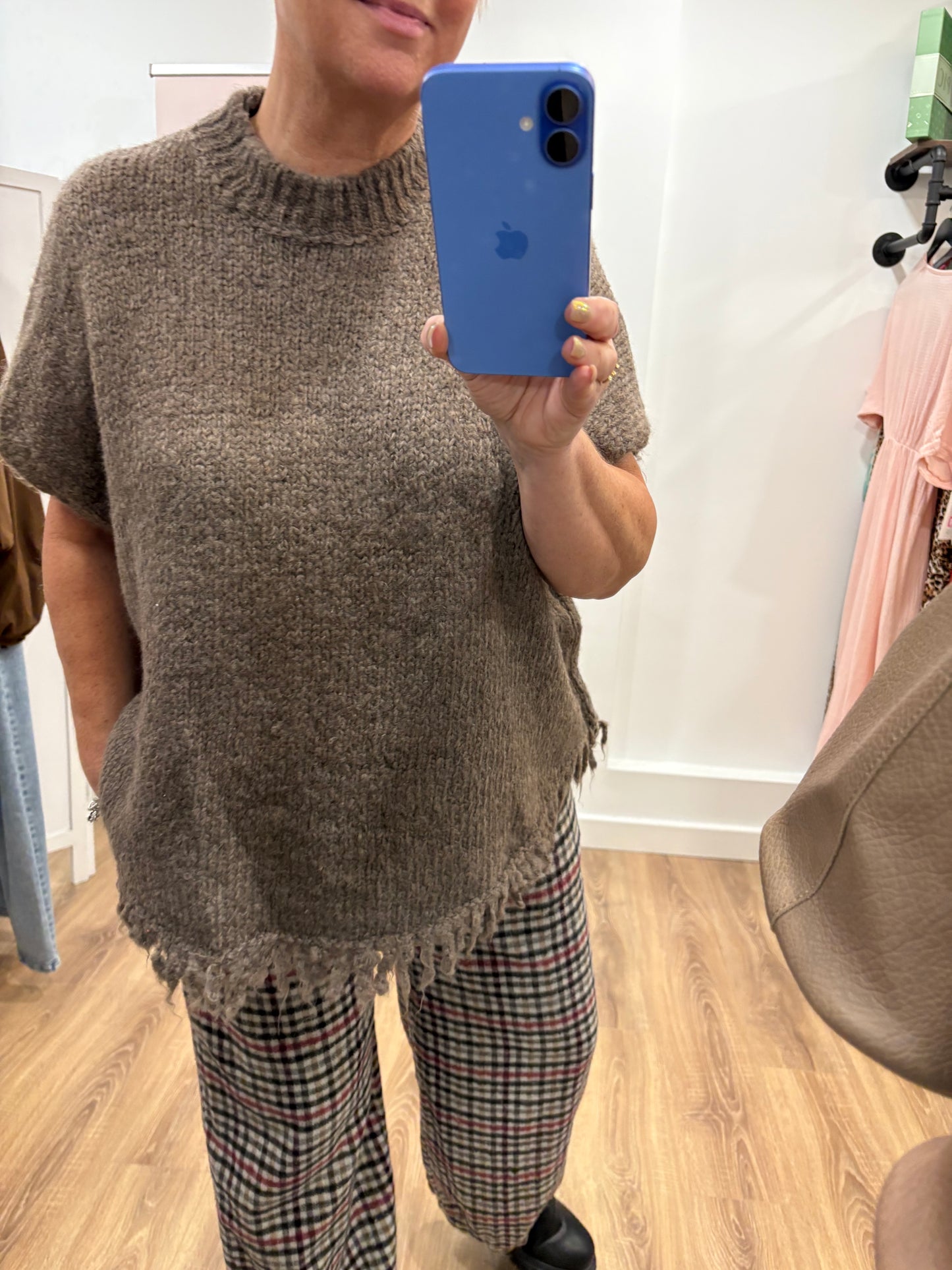 Tassel Knitted Tank Top