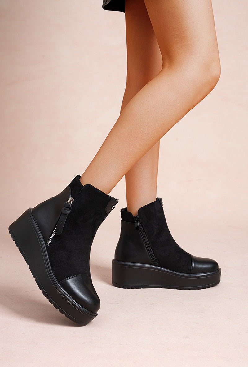 Wedge Ankle Boots