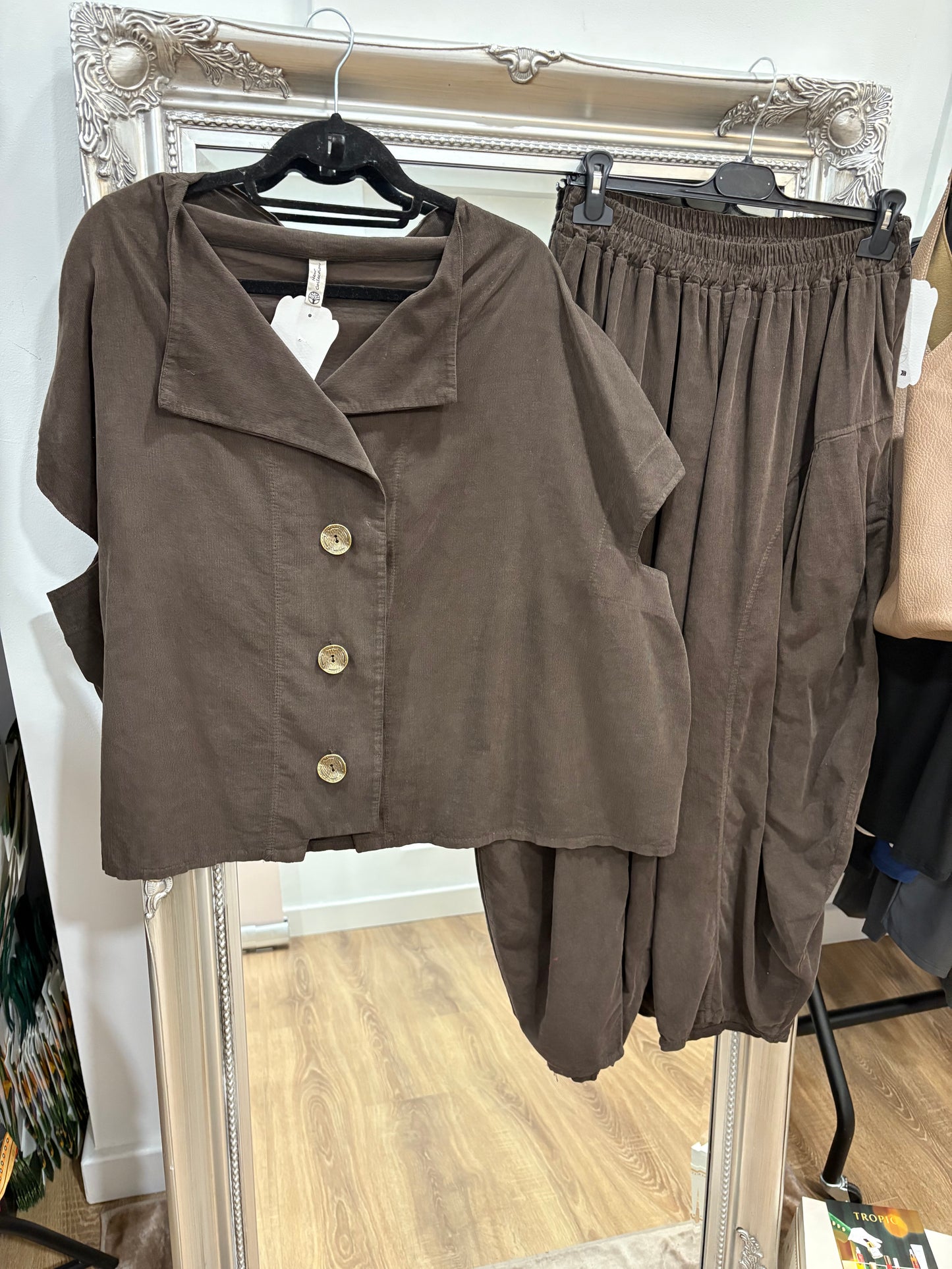 Fine Cord Trouser Co-ord