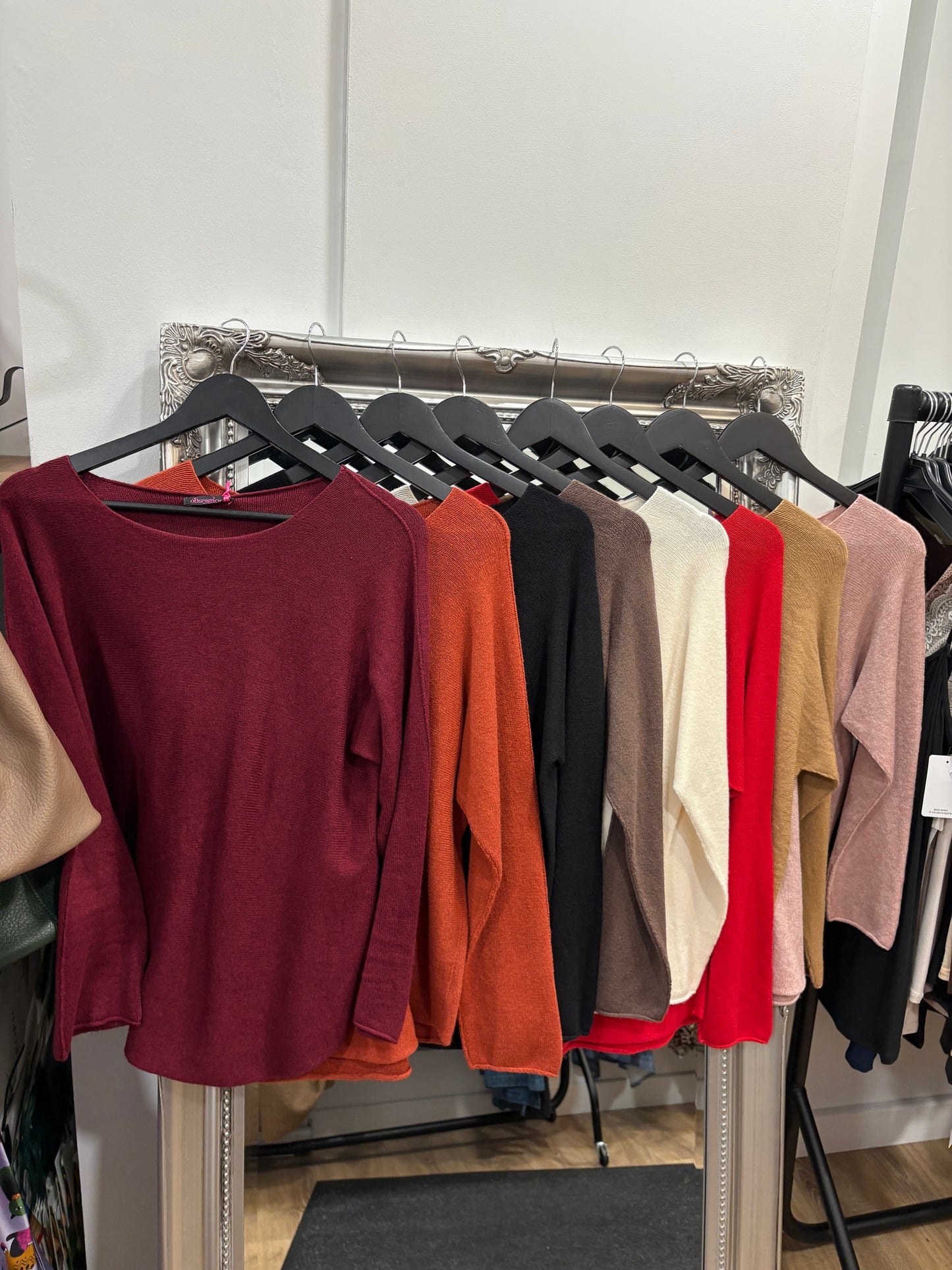Curved Hem Jumper