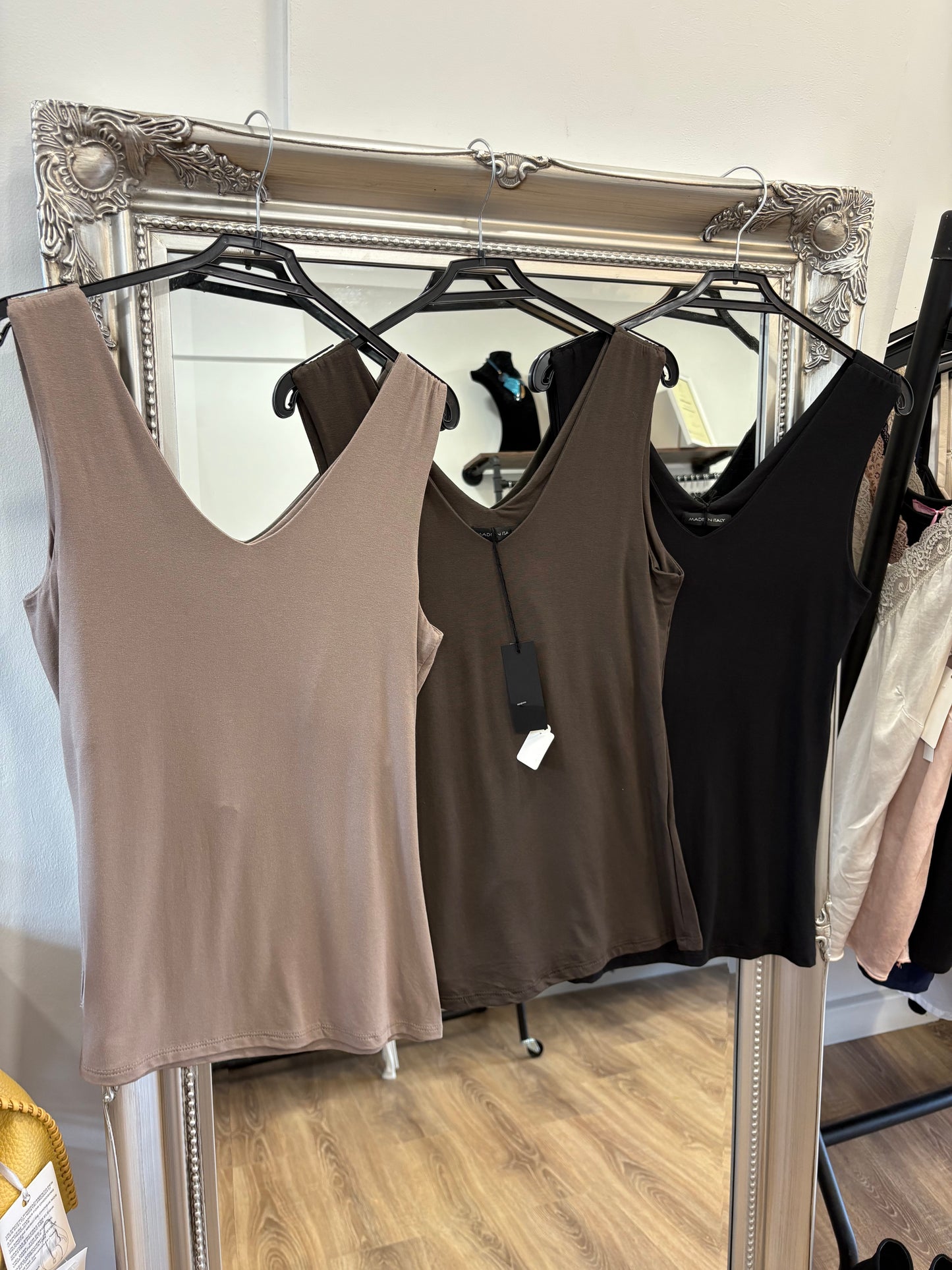 V Neck Vest Top