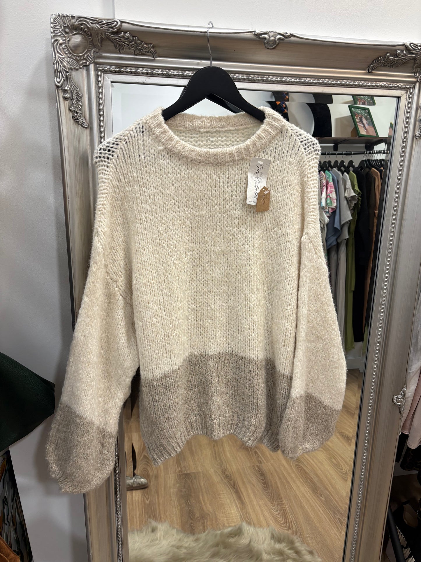 2Tone, Loose Fit Jumper