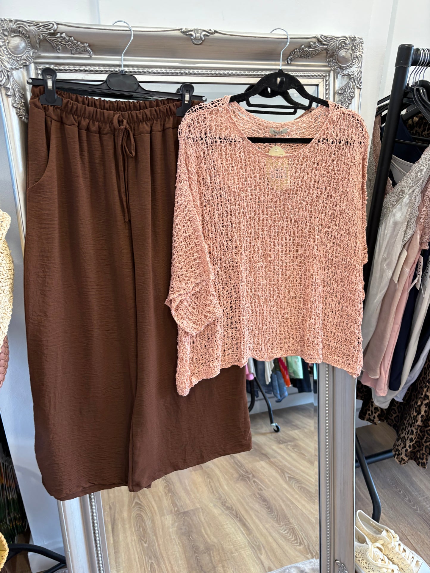 Lightweight Crochet knit Jumper