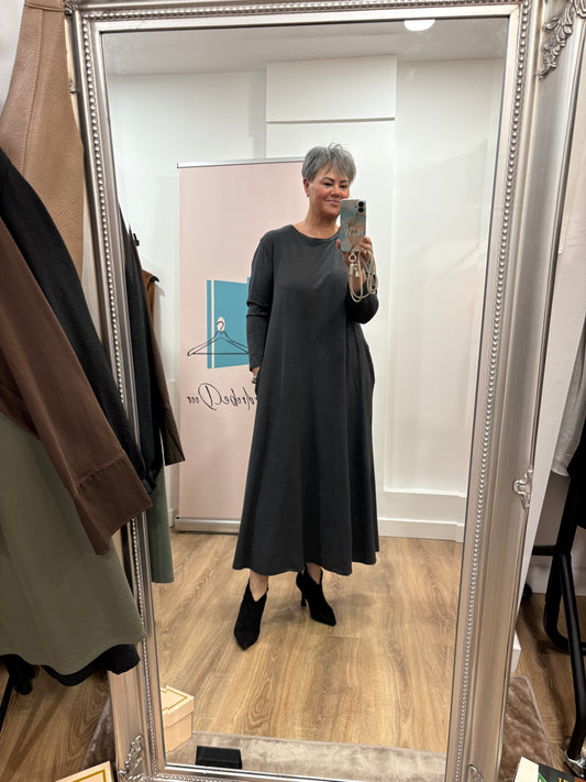 Cotton Swing Maxi Dress