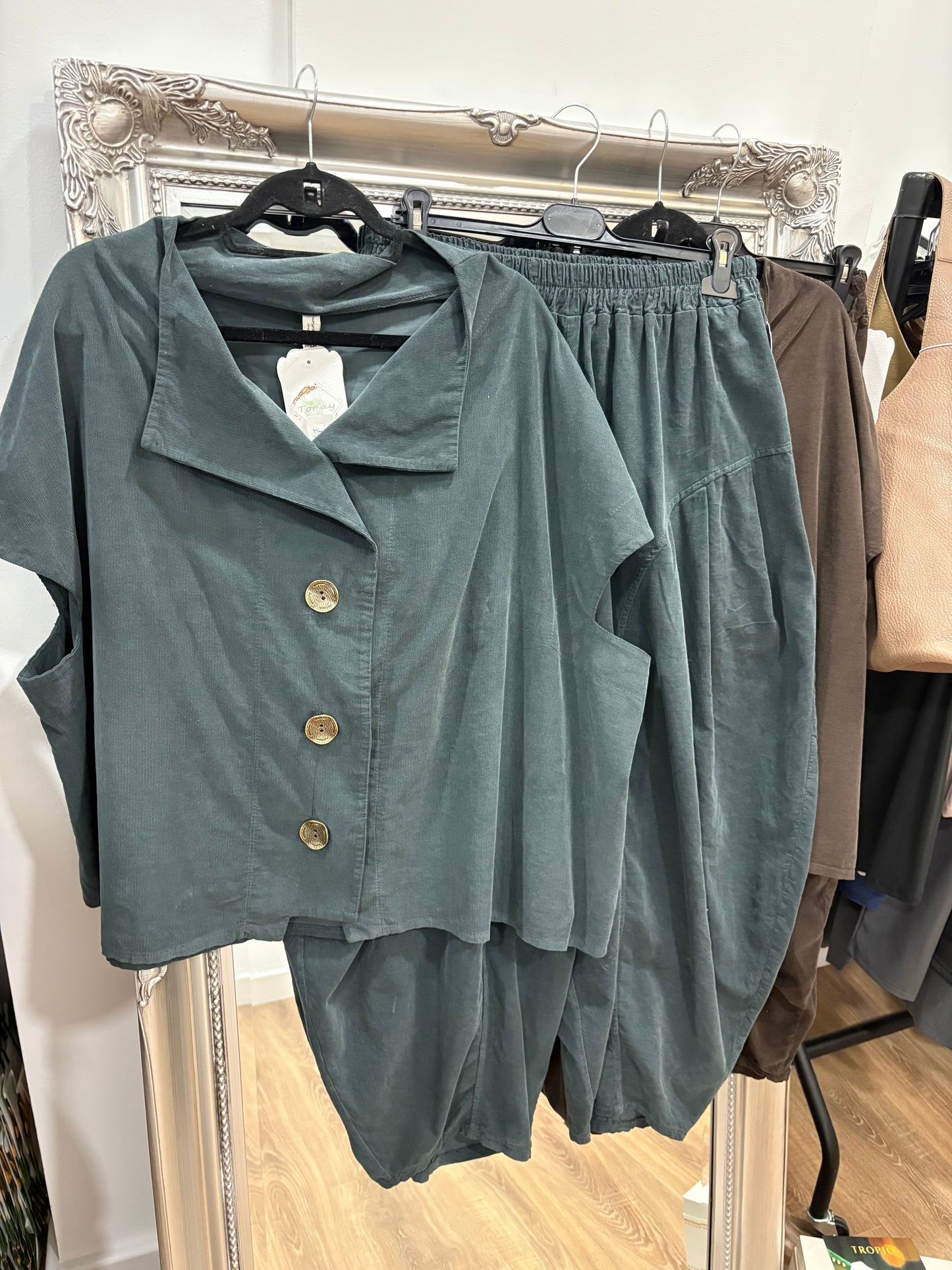 Fine Cord Trouser Co-ord
