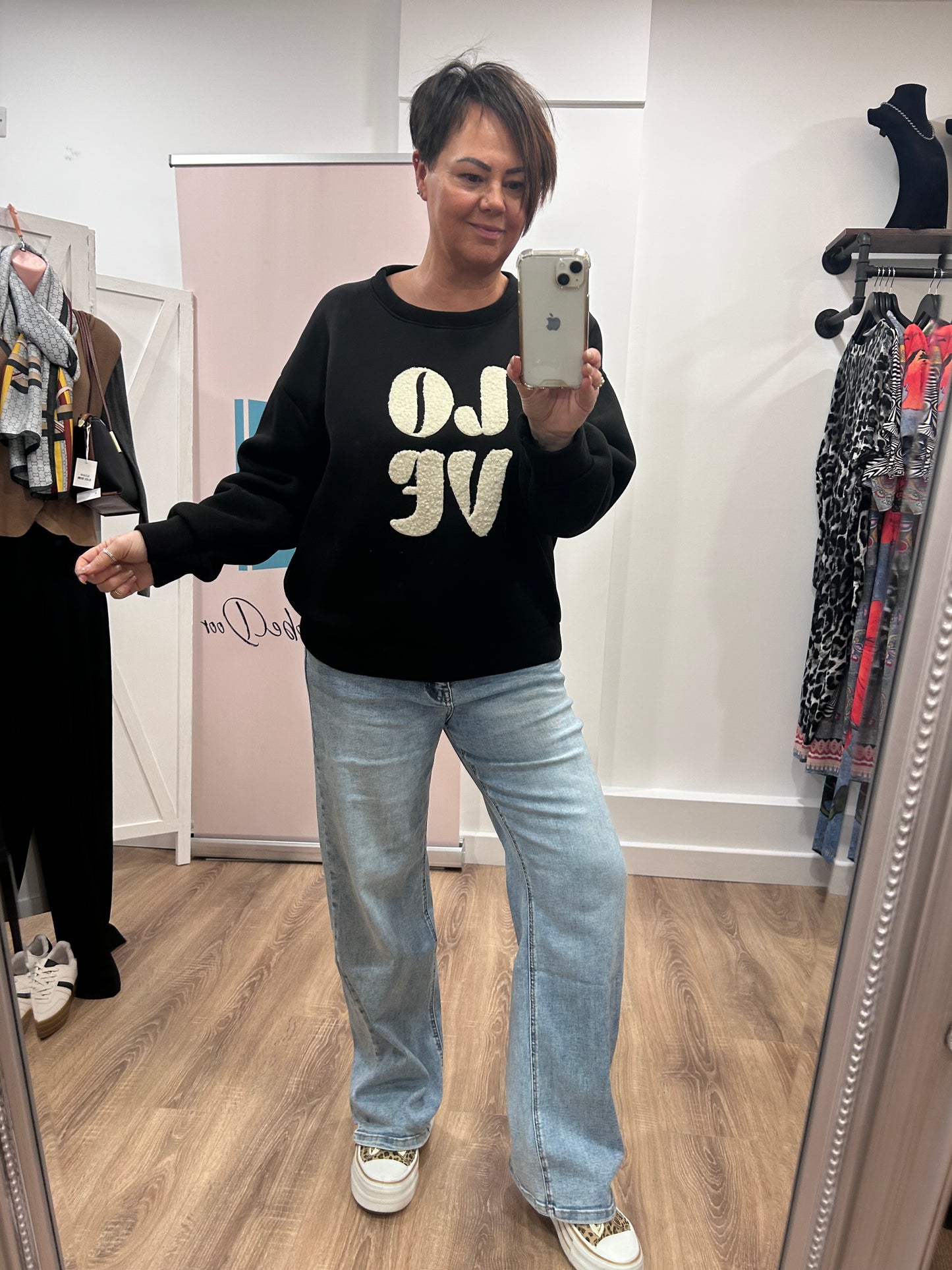 Light Wash Wide leg Jeans