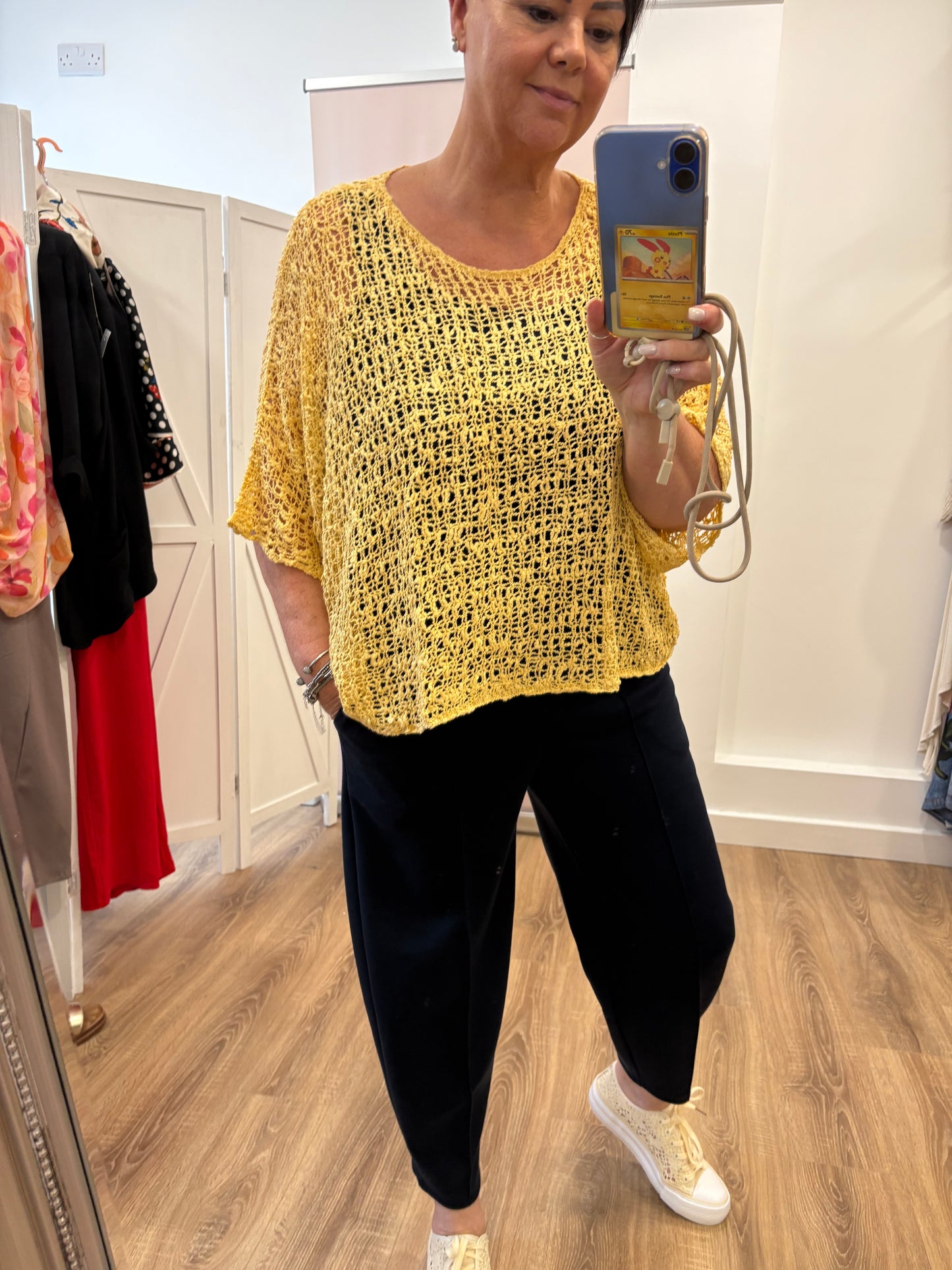 Lightweight Crochet knit Jumper