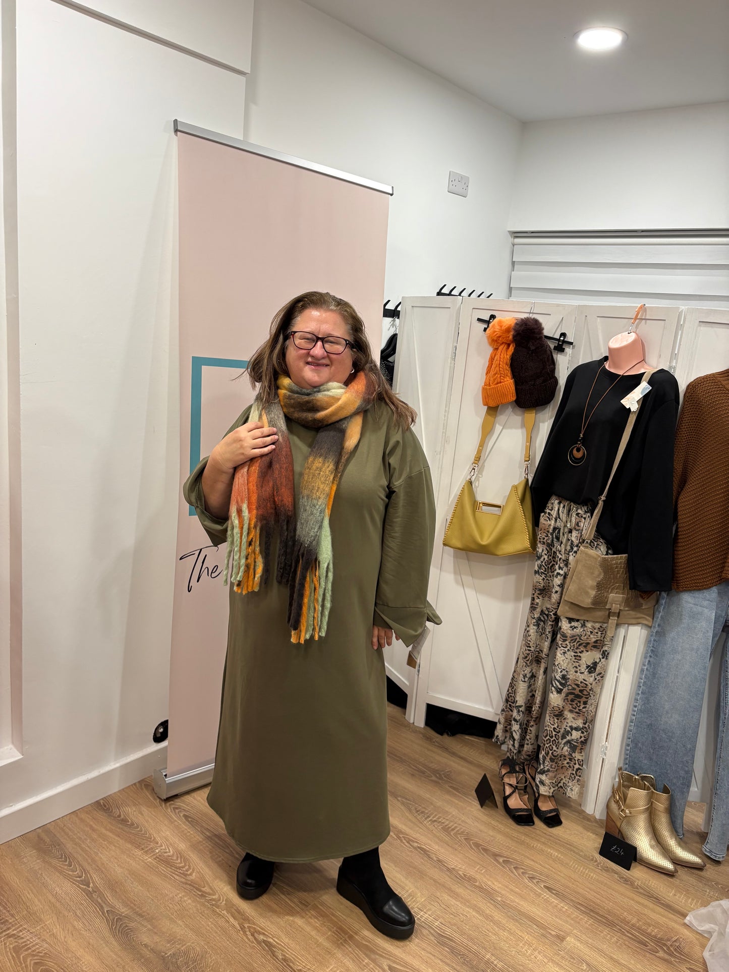 Long Sleeve Sweatshirt Dress