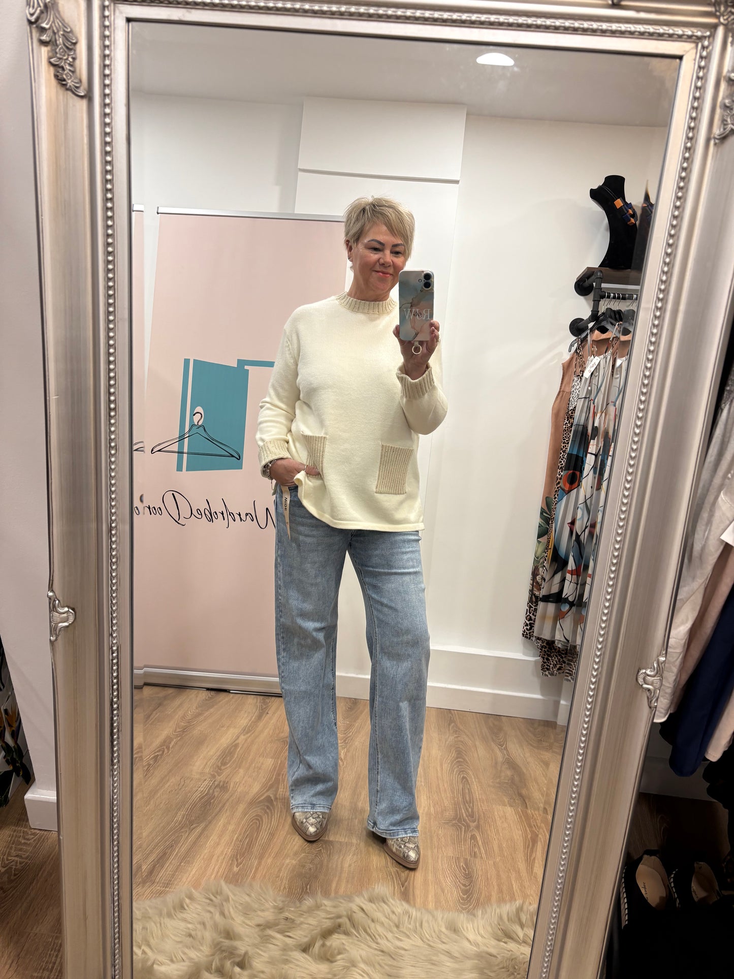 Glitter Edged Jumper