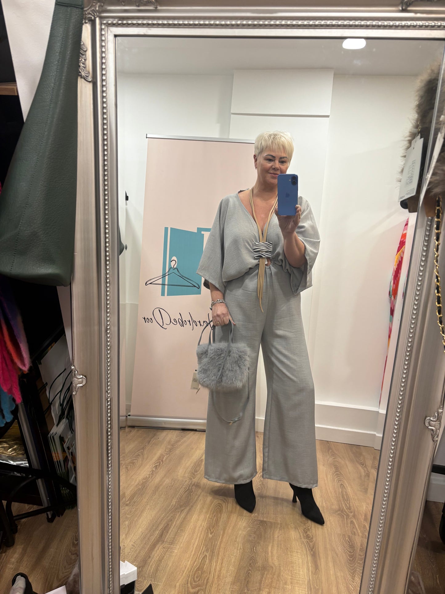 Ring Detail Batwing Jumpsuit