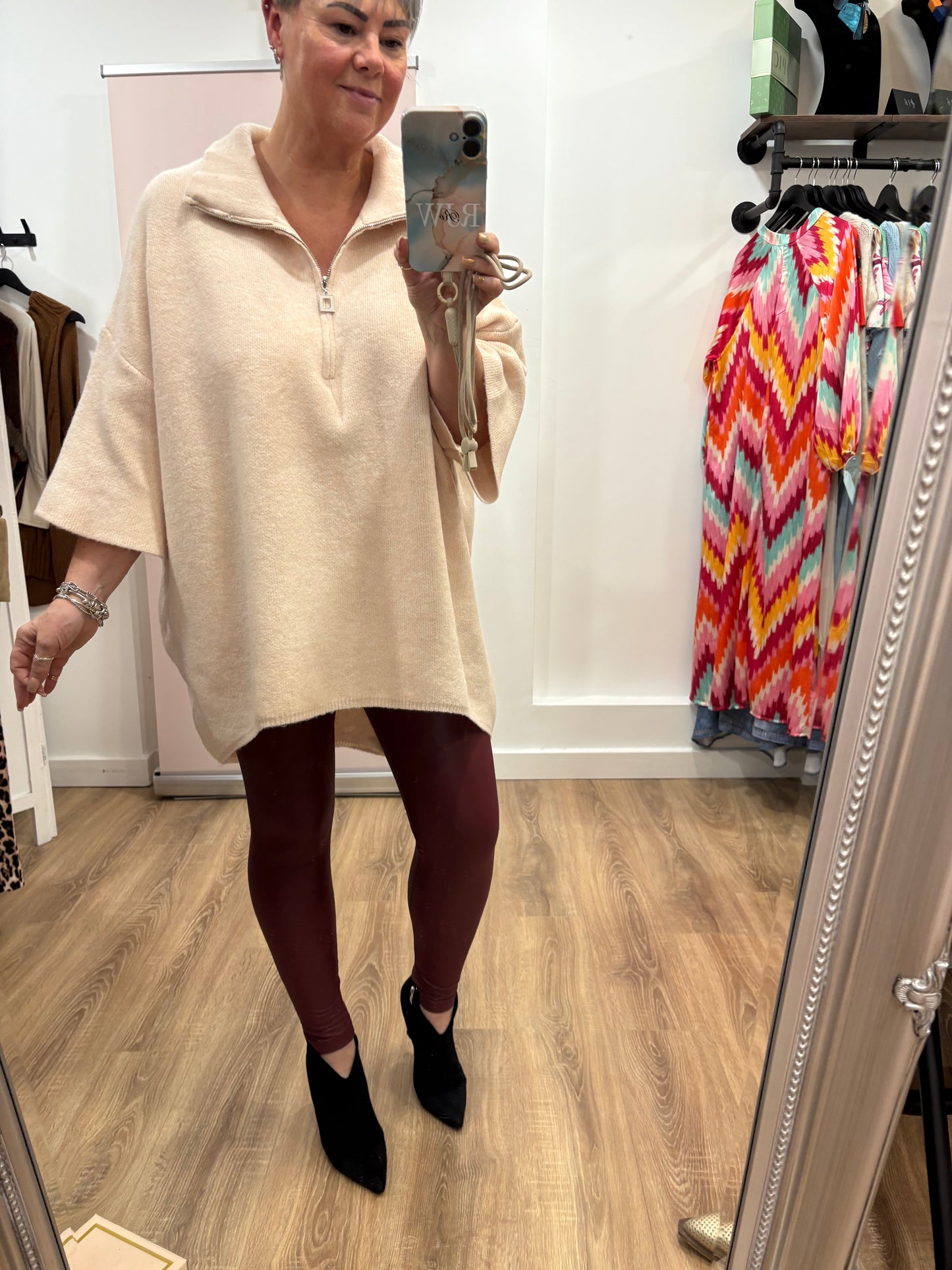 Oversized Zip Top Jumper