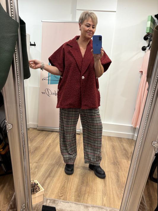 Woolly Short Sleeve Jacket