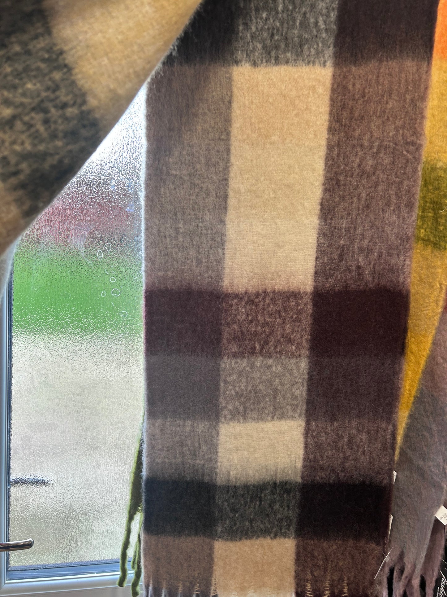 Blanket Style Woolly Scarves