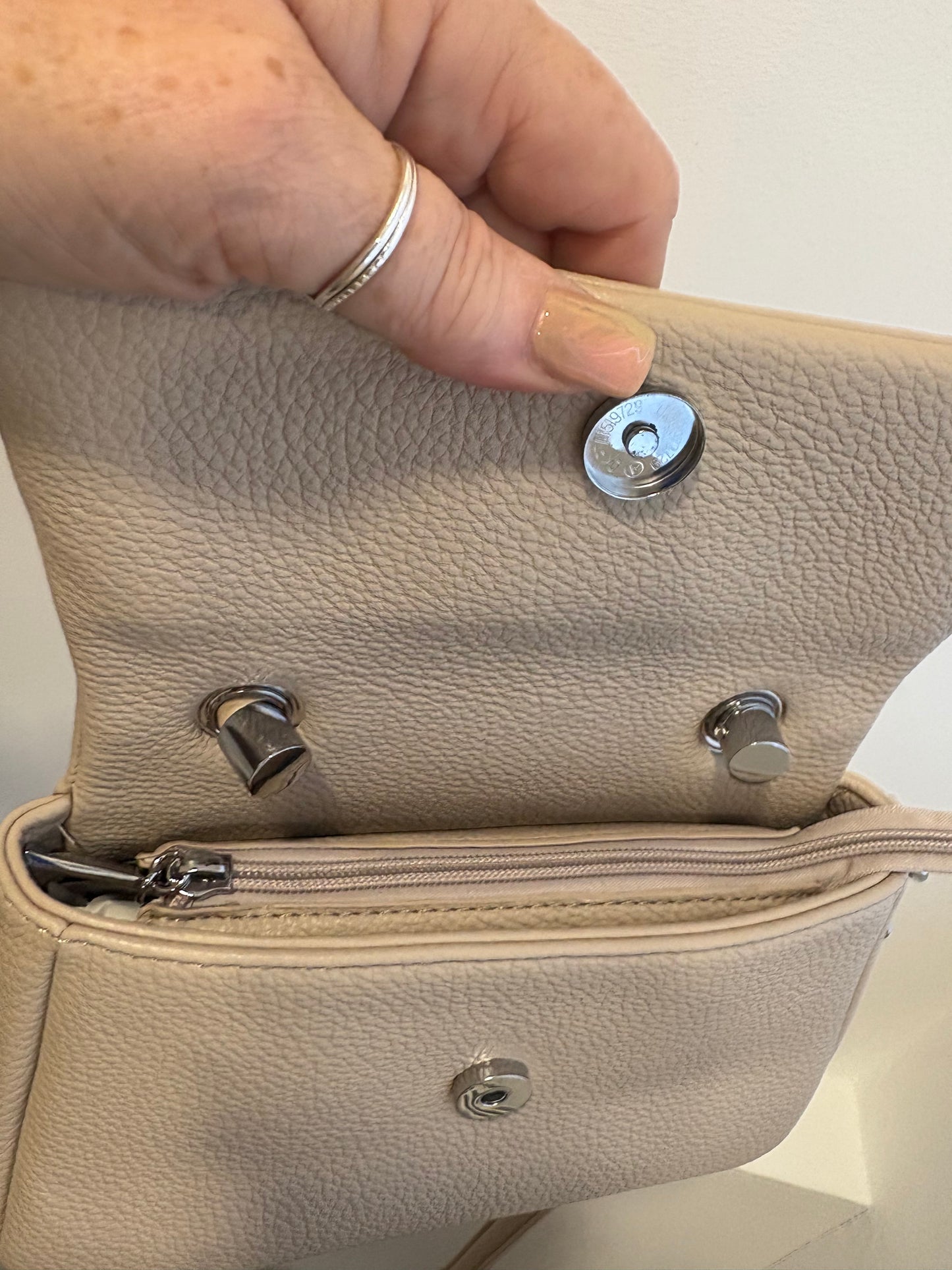 Triangle Design, Top Handle/Crossbody Handbag