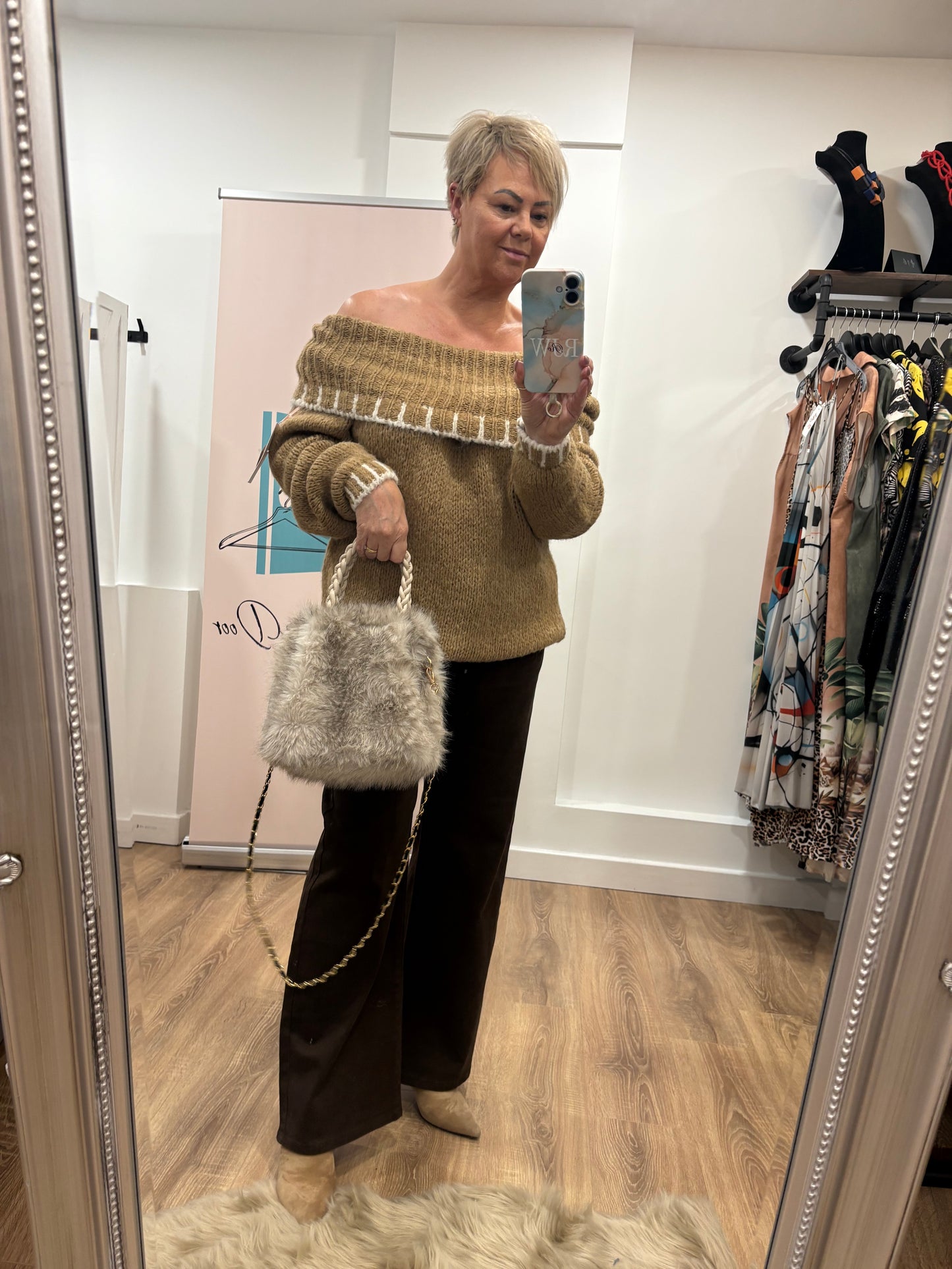 Blanket Stitch Edge Jumper