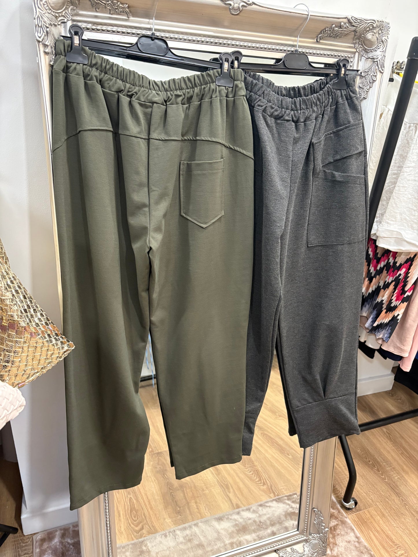 Scuba Front Pocket Tapered Joggers