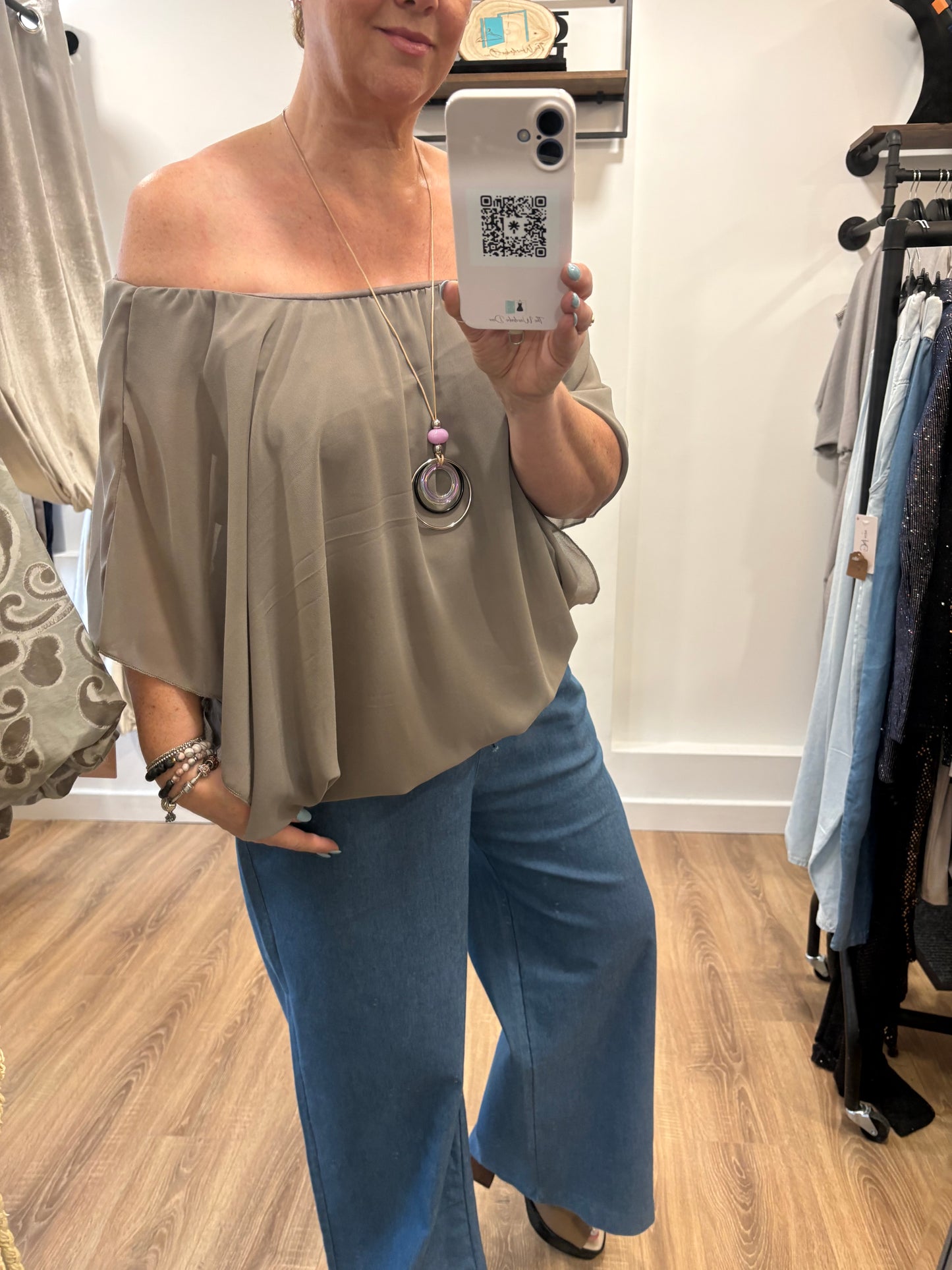 Double Layer, Chiffon Blouse