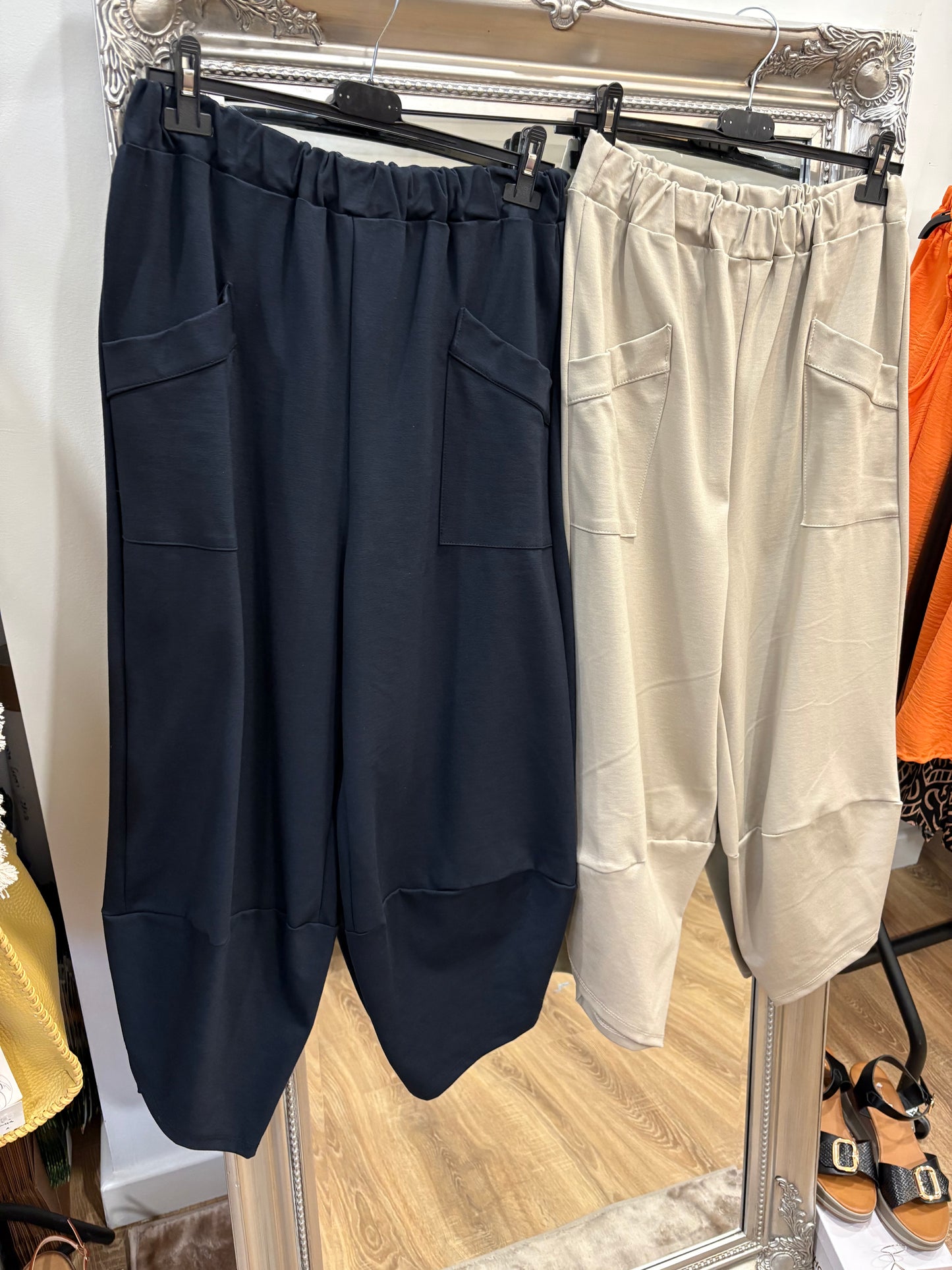 Front Pocket Tapered Joggers