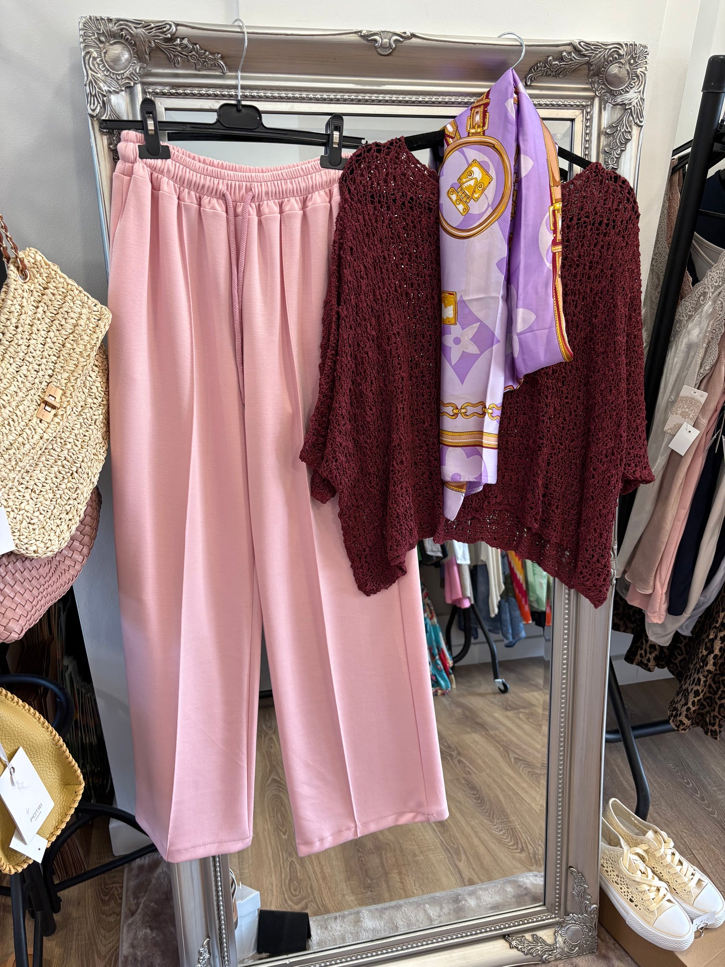 Lightweight Crochet knit Jumper