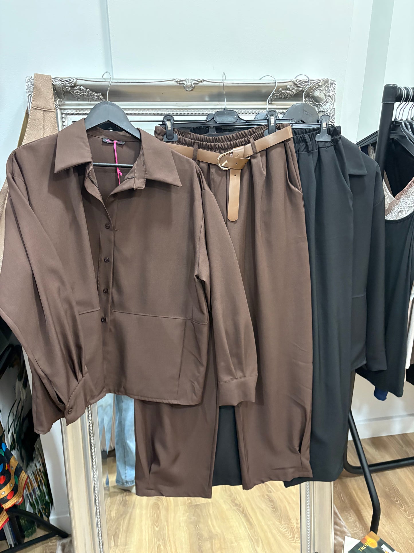 Belted Balloon Trousers