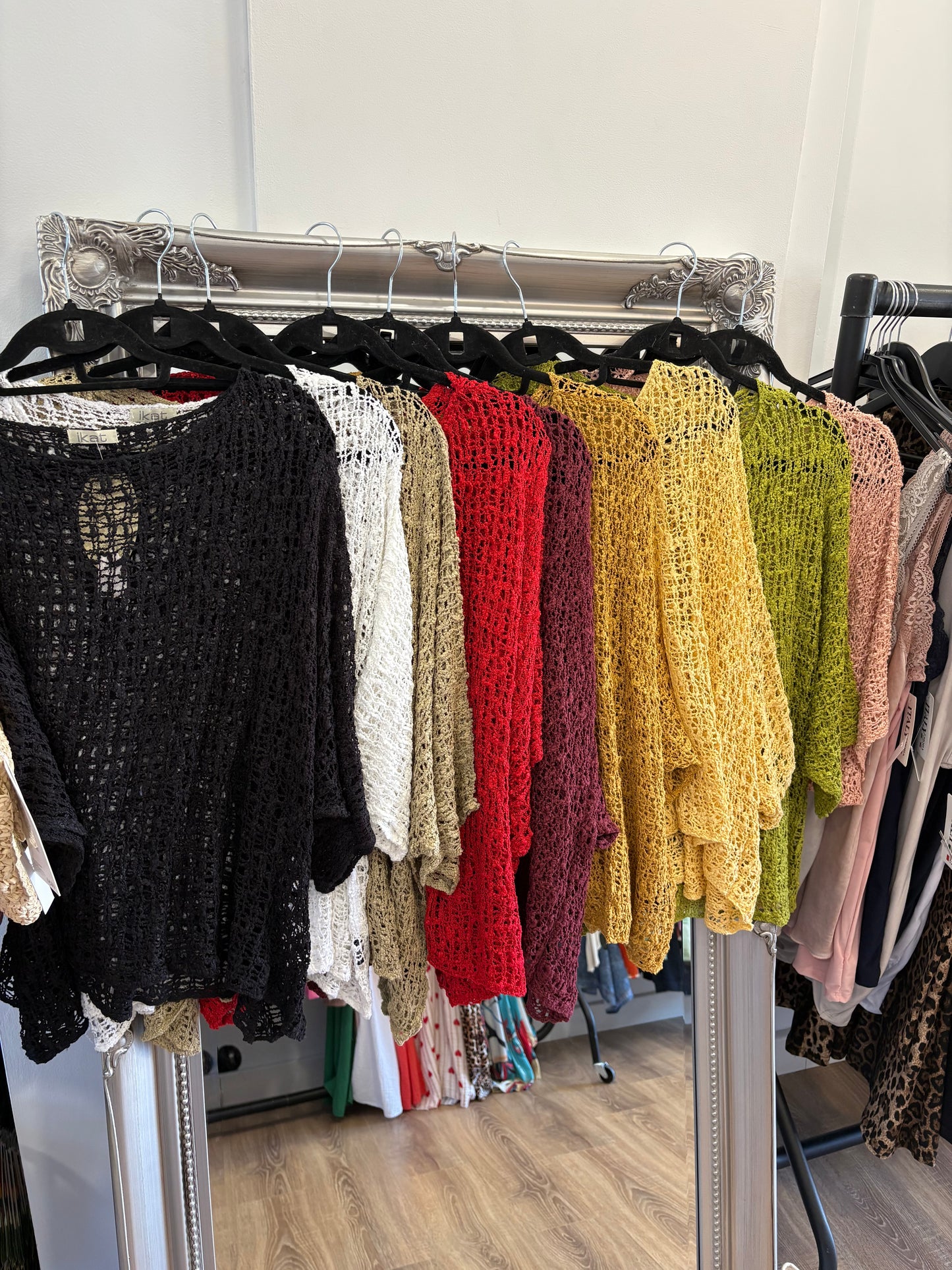 Lightweight Crochet knit Jumper
