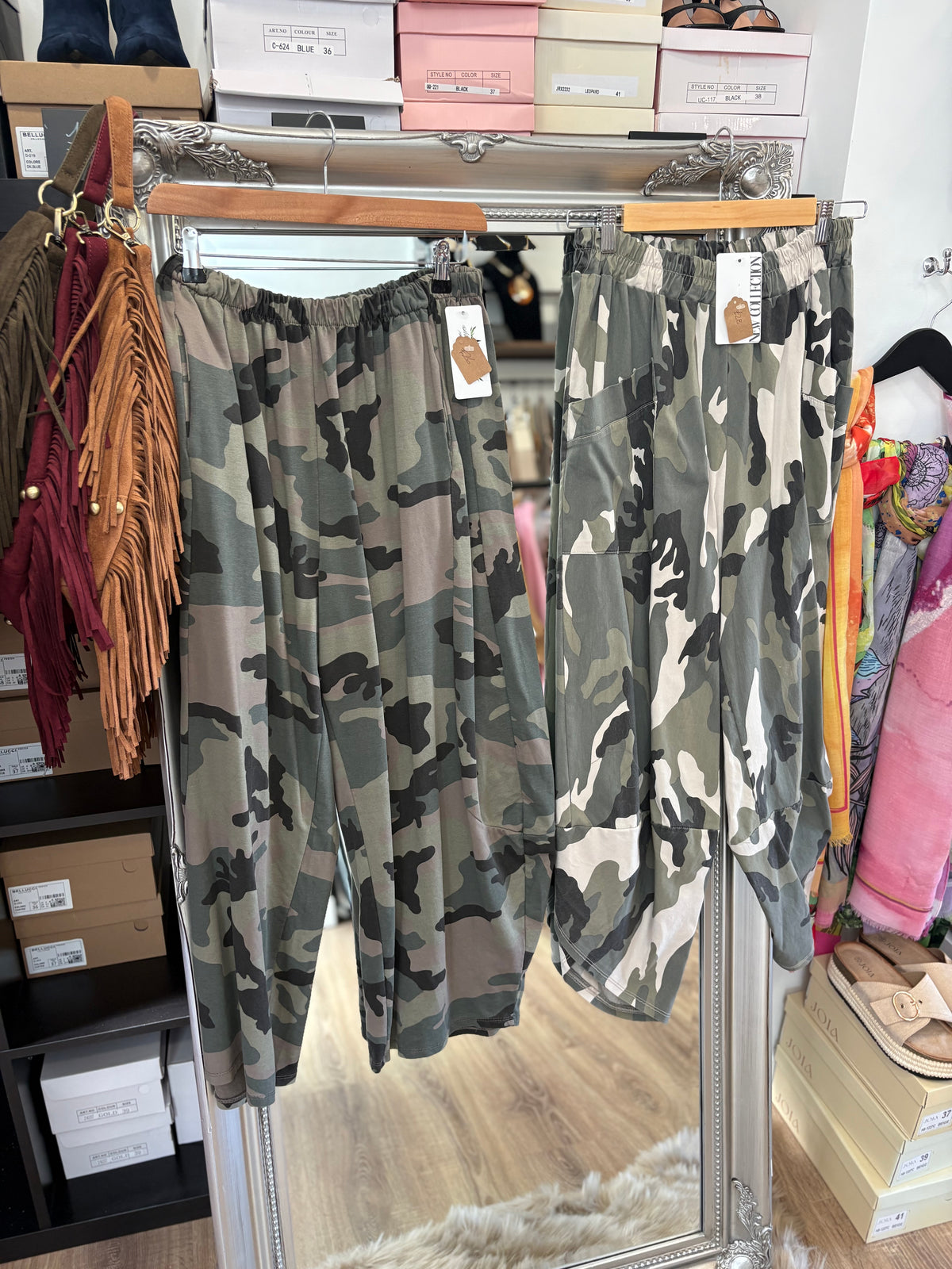 Camouflage, Tulip Hem Jogger