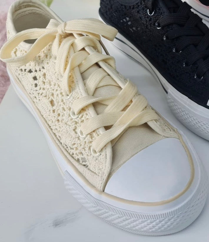 Crochet Pumps