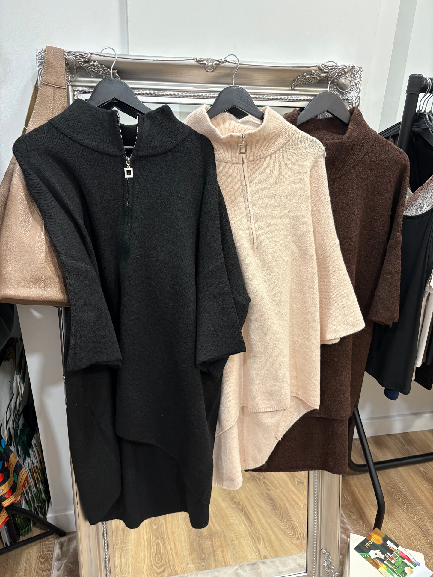 Oversized Zip Top Jumper