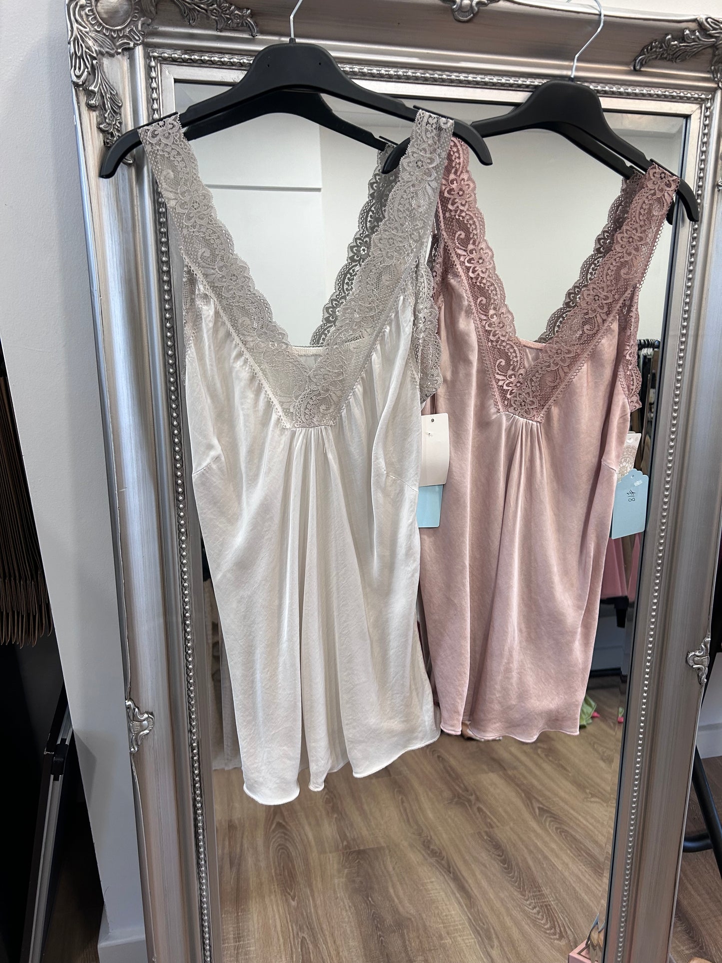 Silky Lace Cami Top