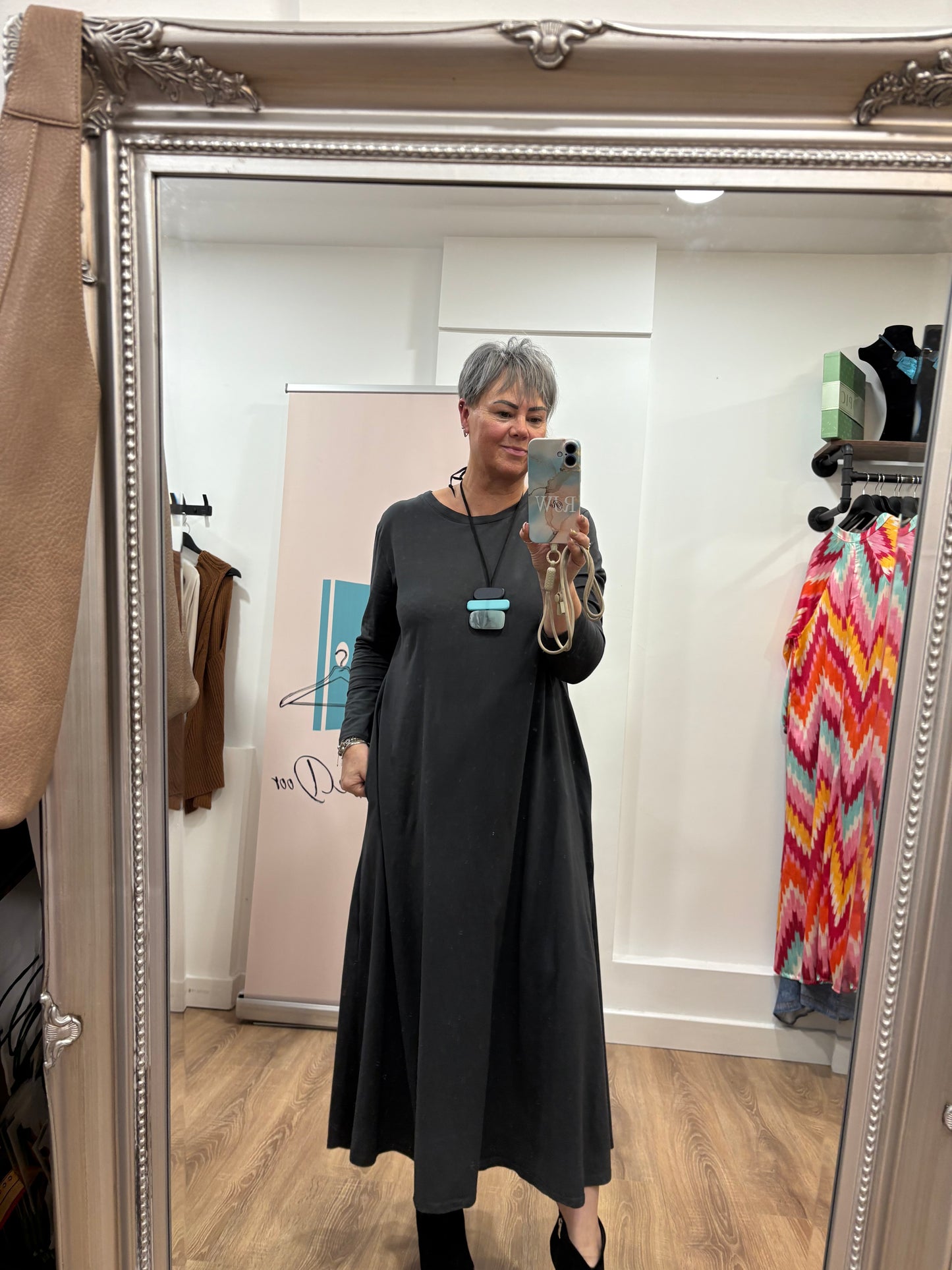 Cotton Swing Maxi Dress