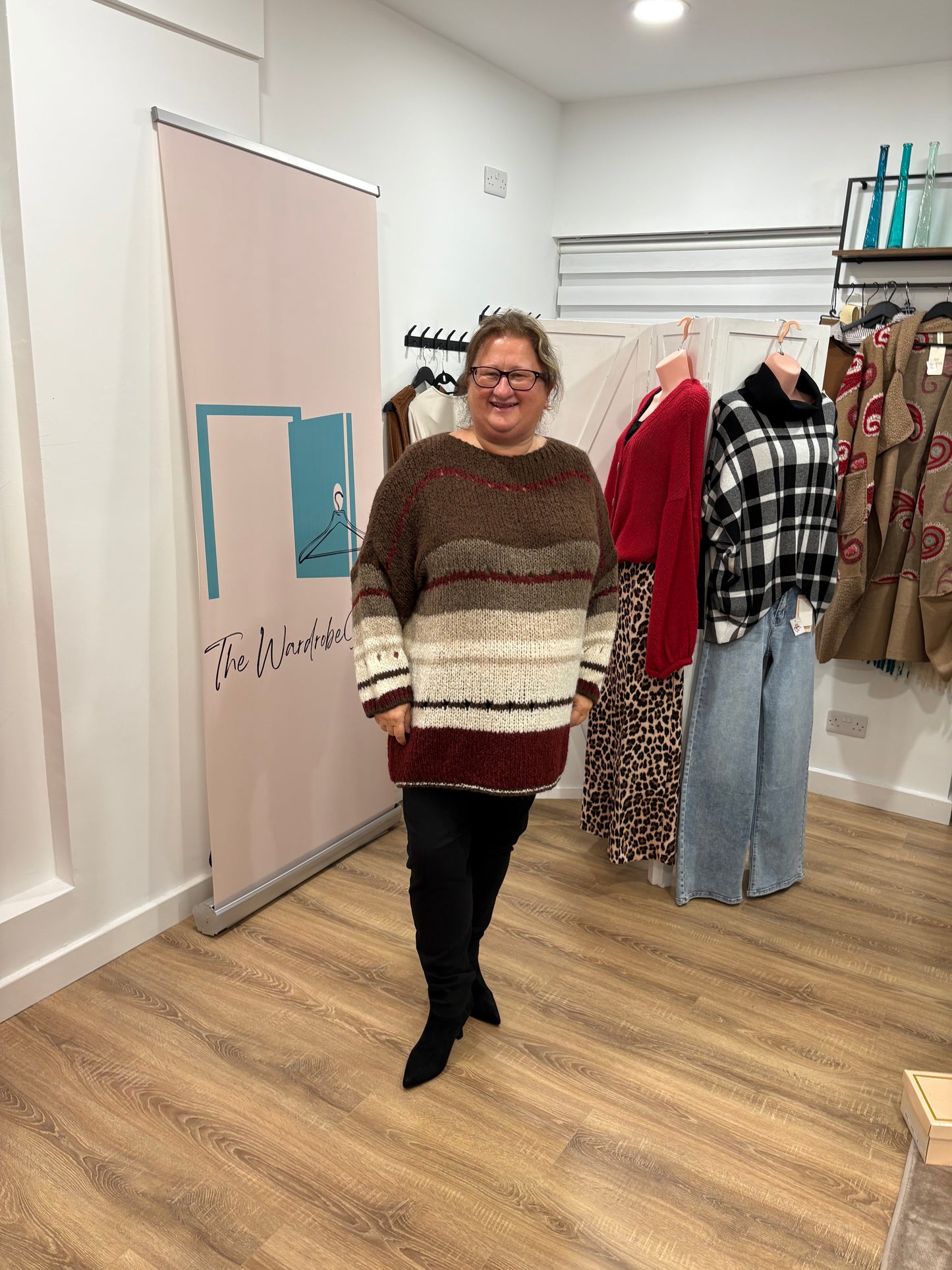 Longline Oversized Slouch Knit Jumper