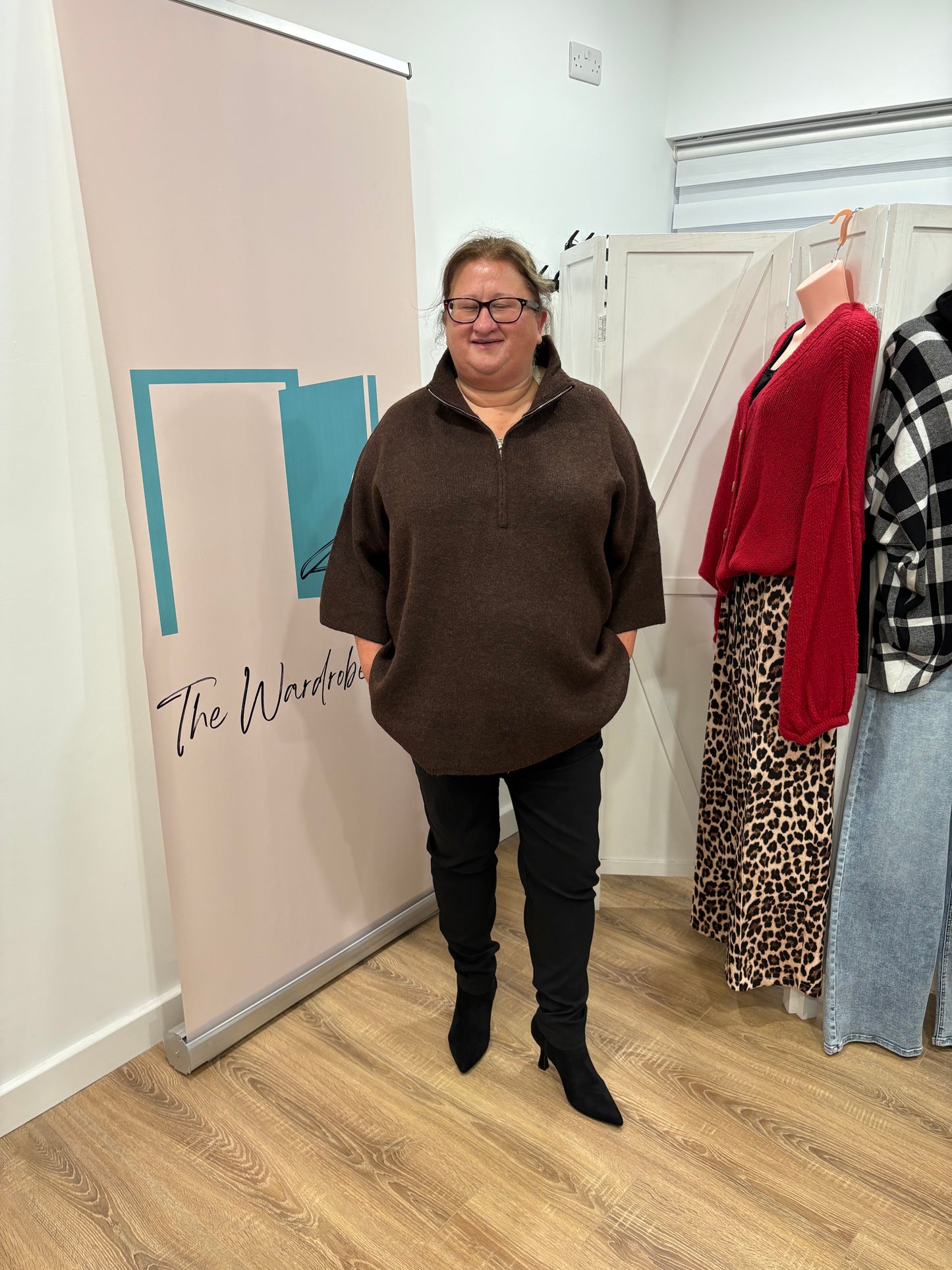 Oversized Zip Top Jumper
