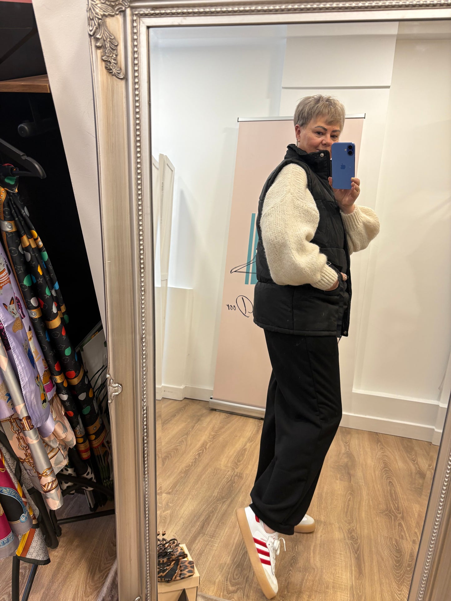 Loose Fit, Cuff Bottom Joggers