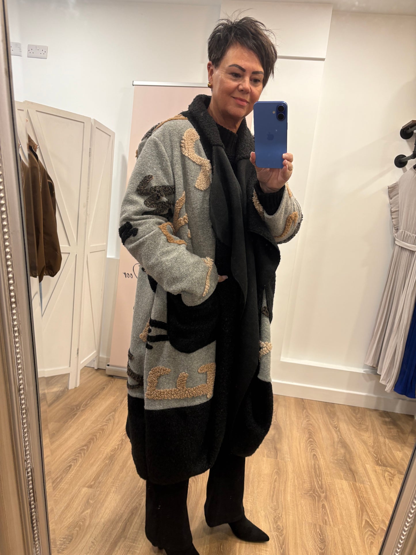 Cocoon Edge to Edge Coat