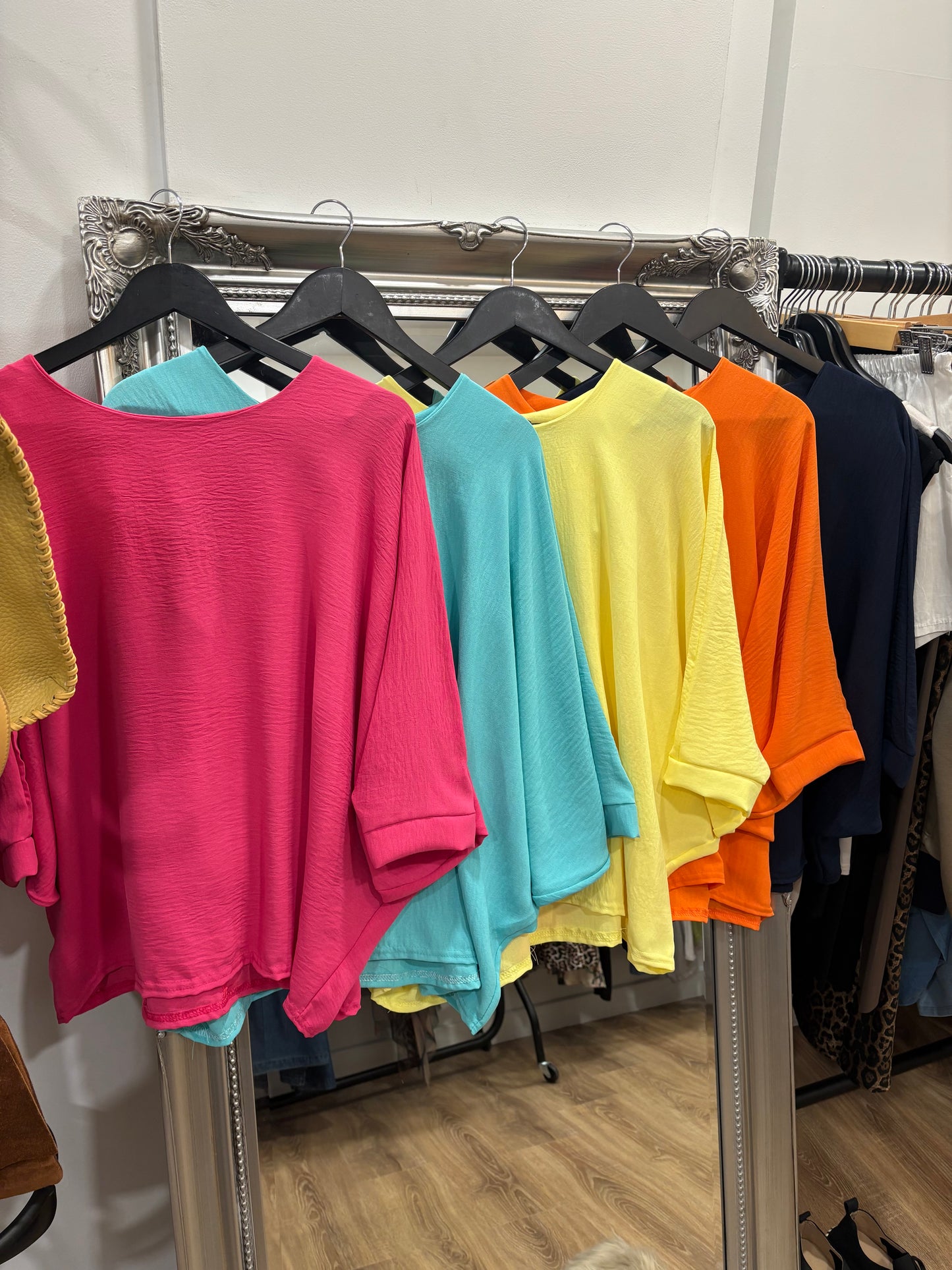 Batwing, 3/4 Sleeve Blouse