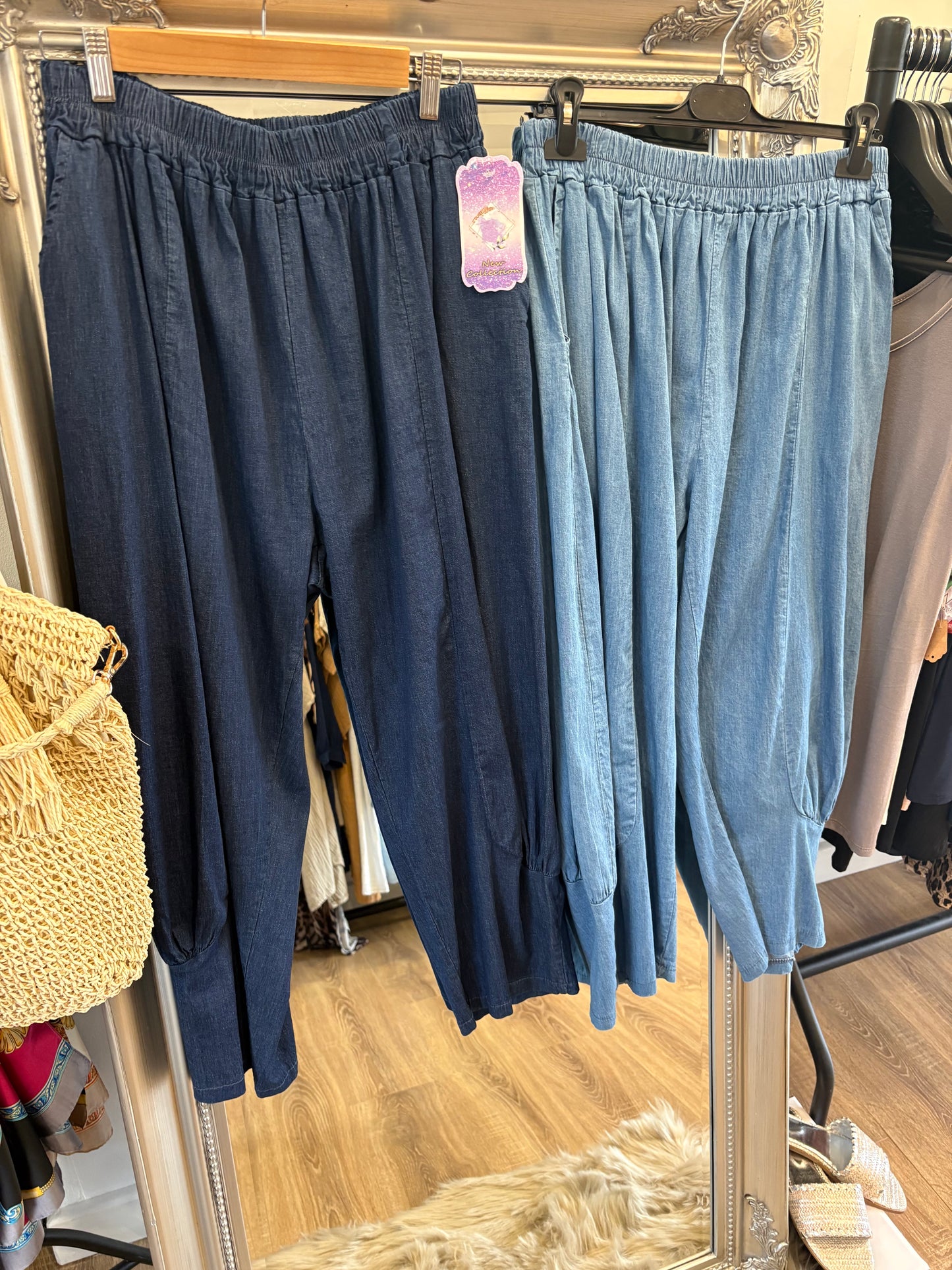 Cropped, Deep cuff, Joggers
