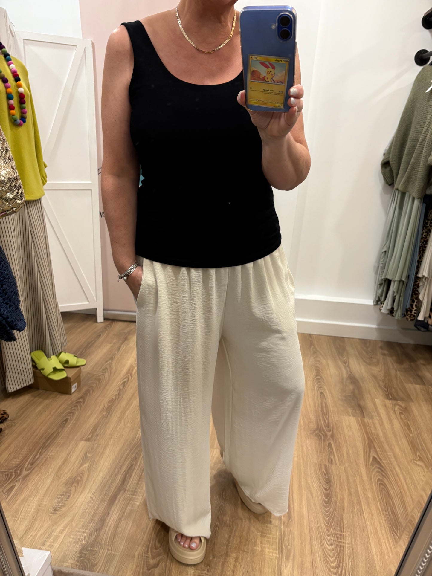 Wide Leg Trouser with pockets