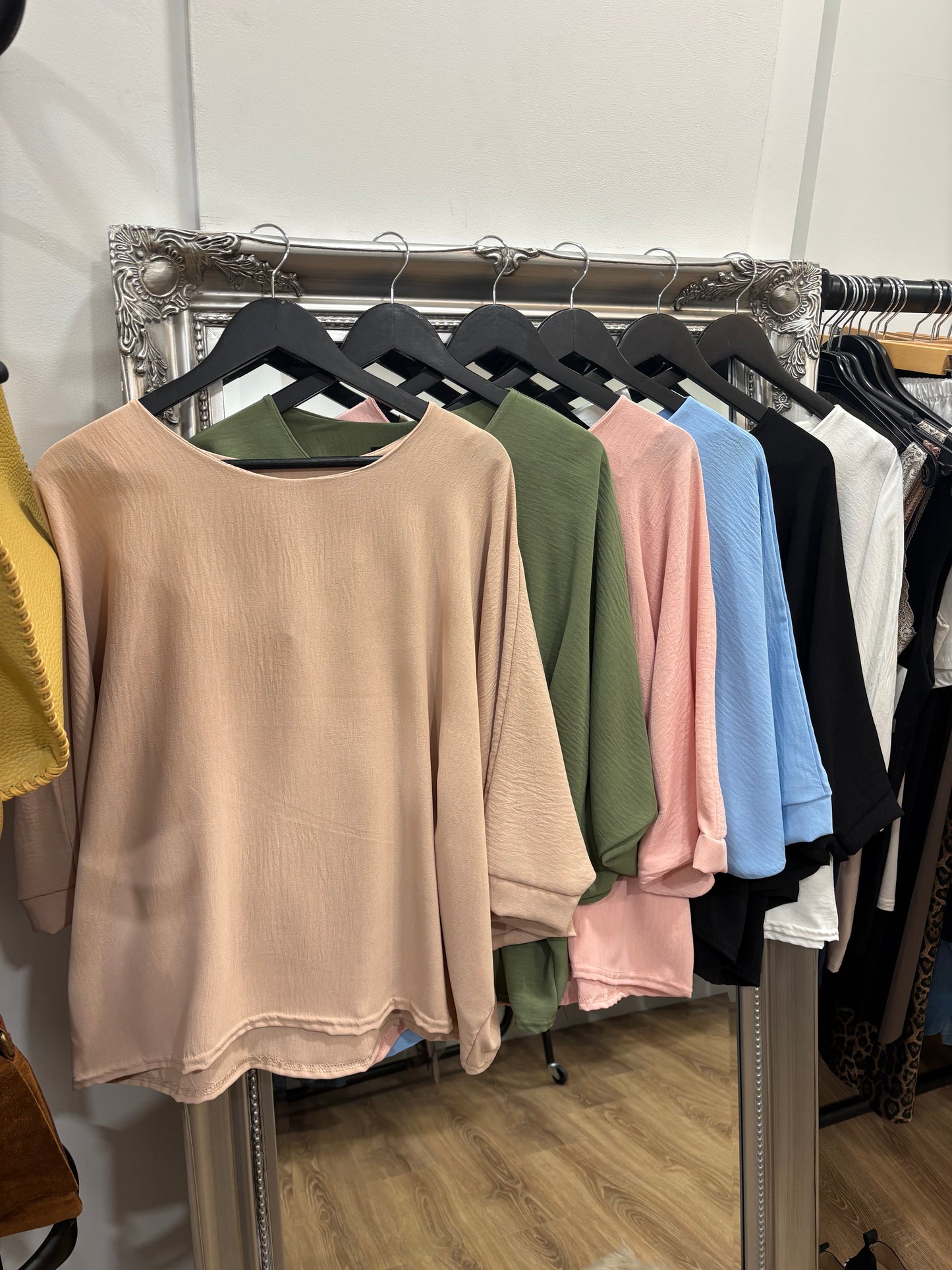 Batwing, 3/4 Sleeve Blouse