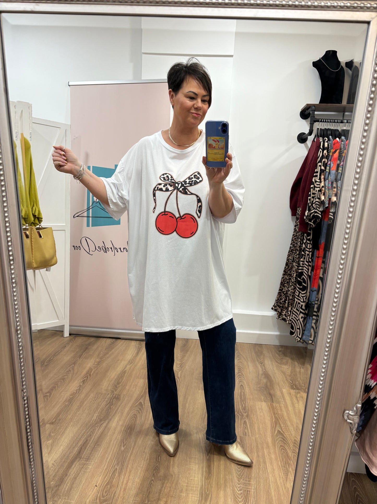 Cherry Oversized T-shirt.