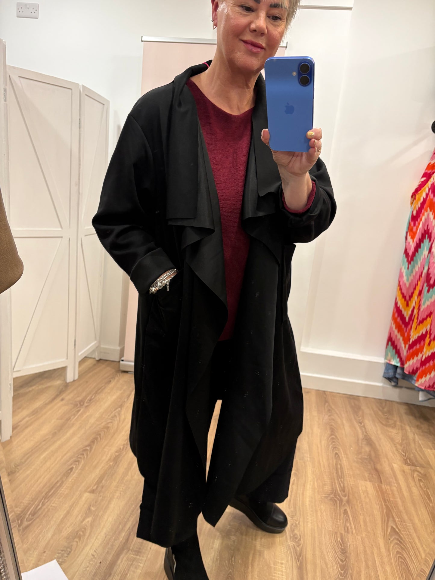 Longline Waterfall Jacket