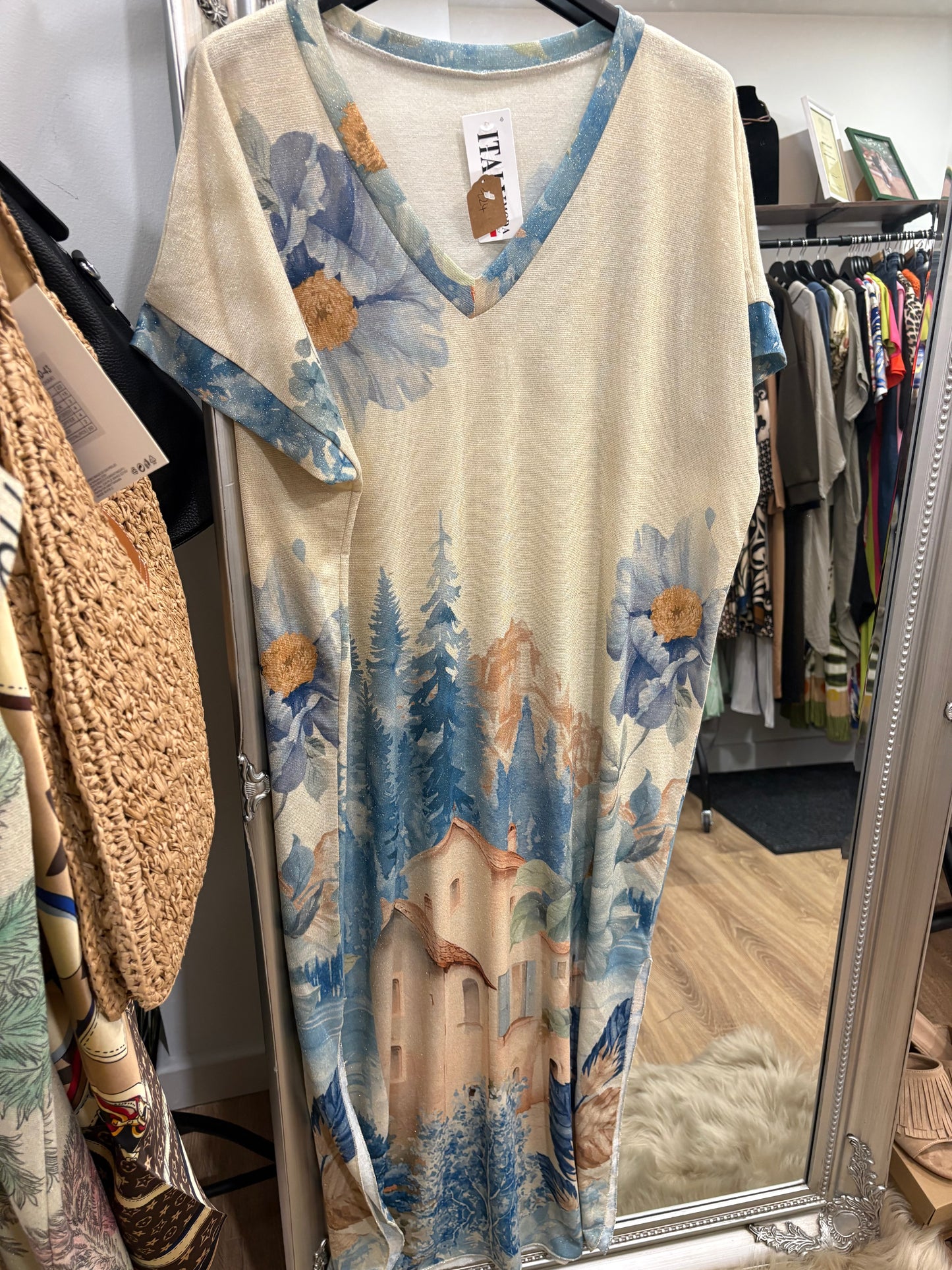 Shimmer Design Dress