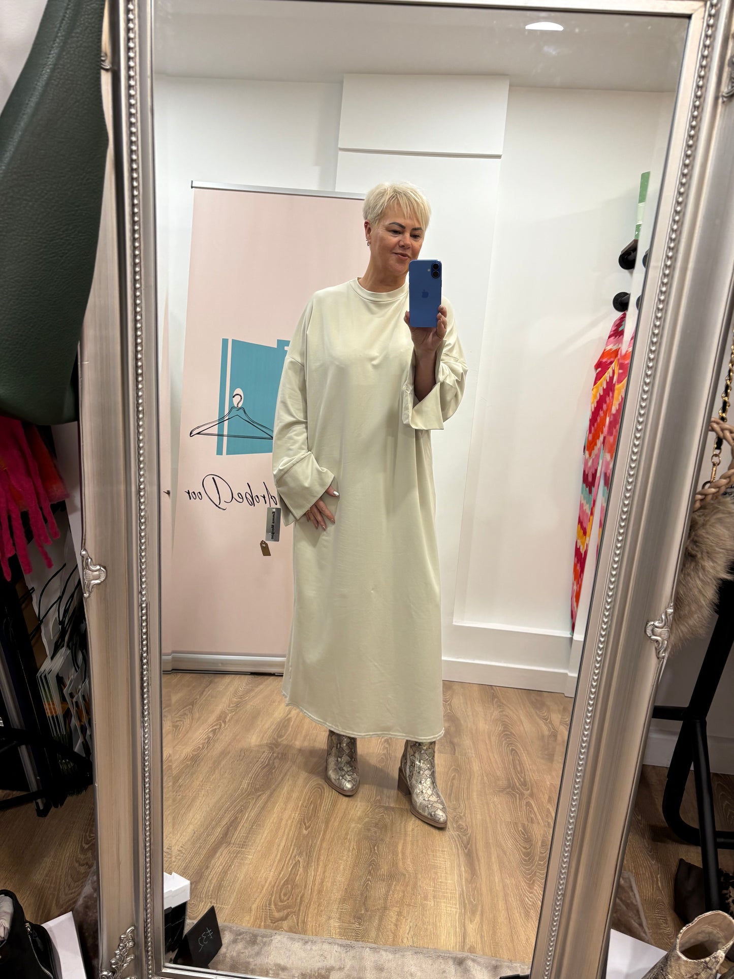 Long Sleeve Sweatshirt Dress