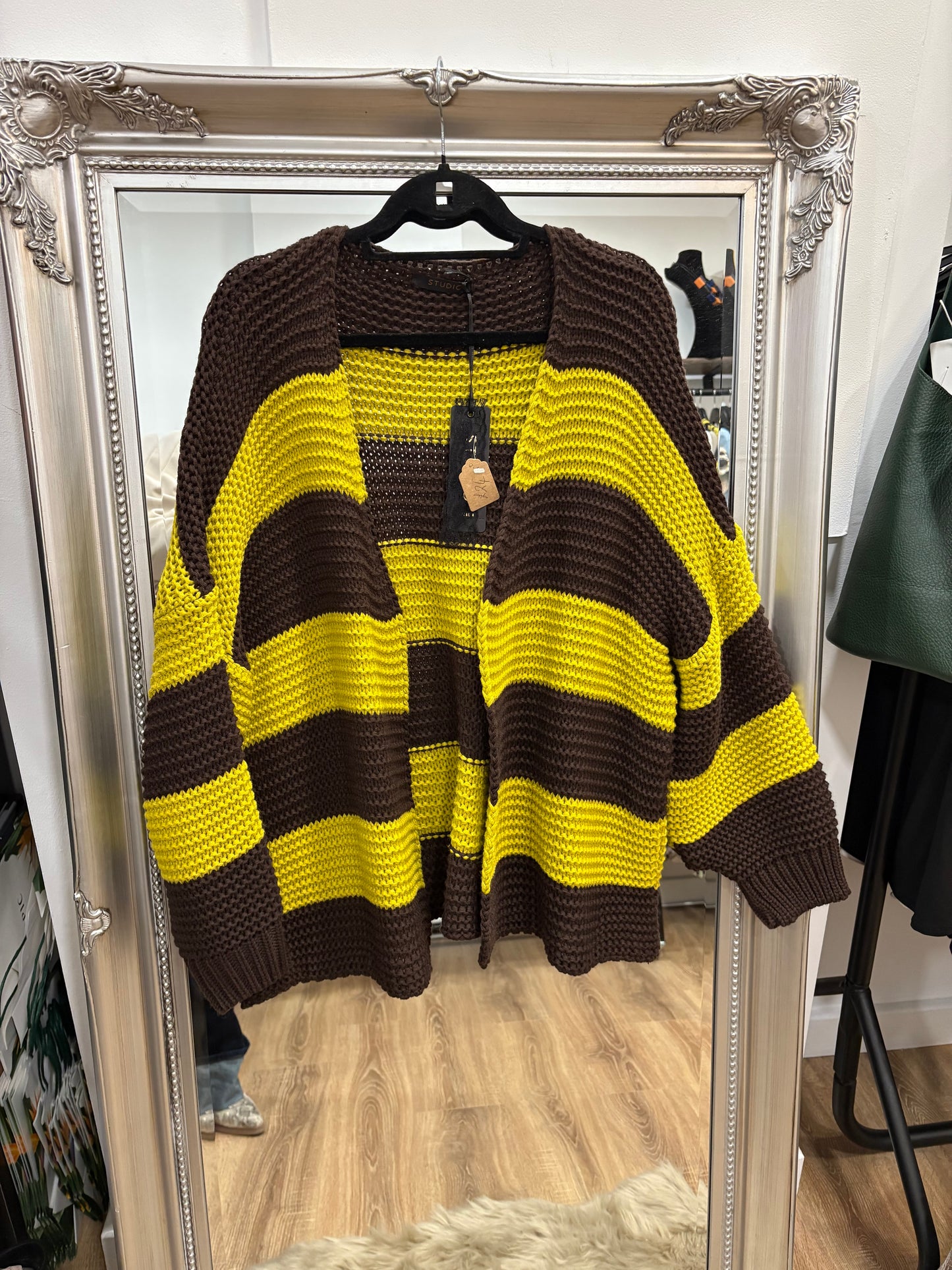 Chunky Stripe Cardigan