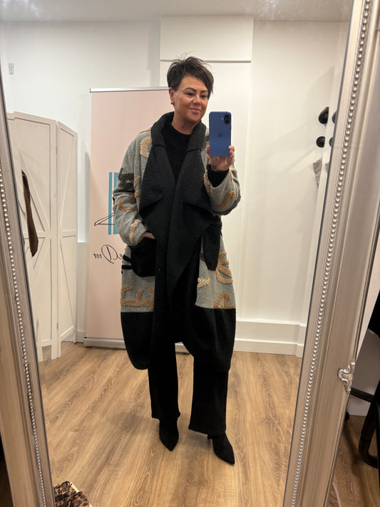 Cocoon Edge to Edge Coat